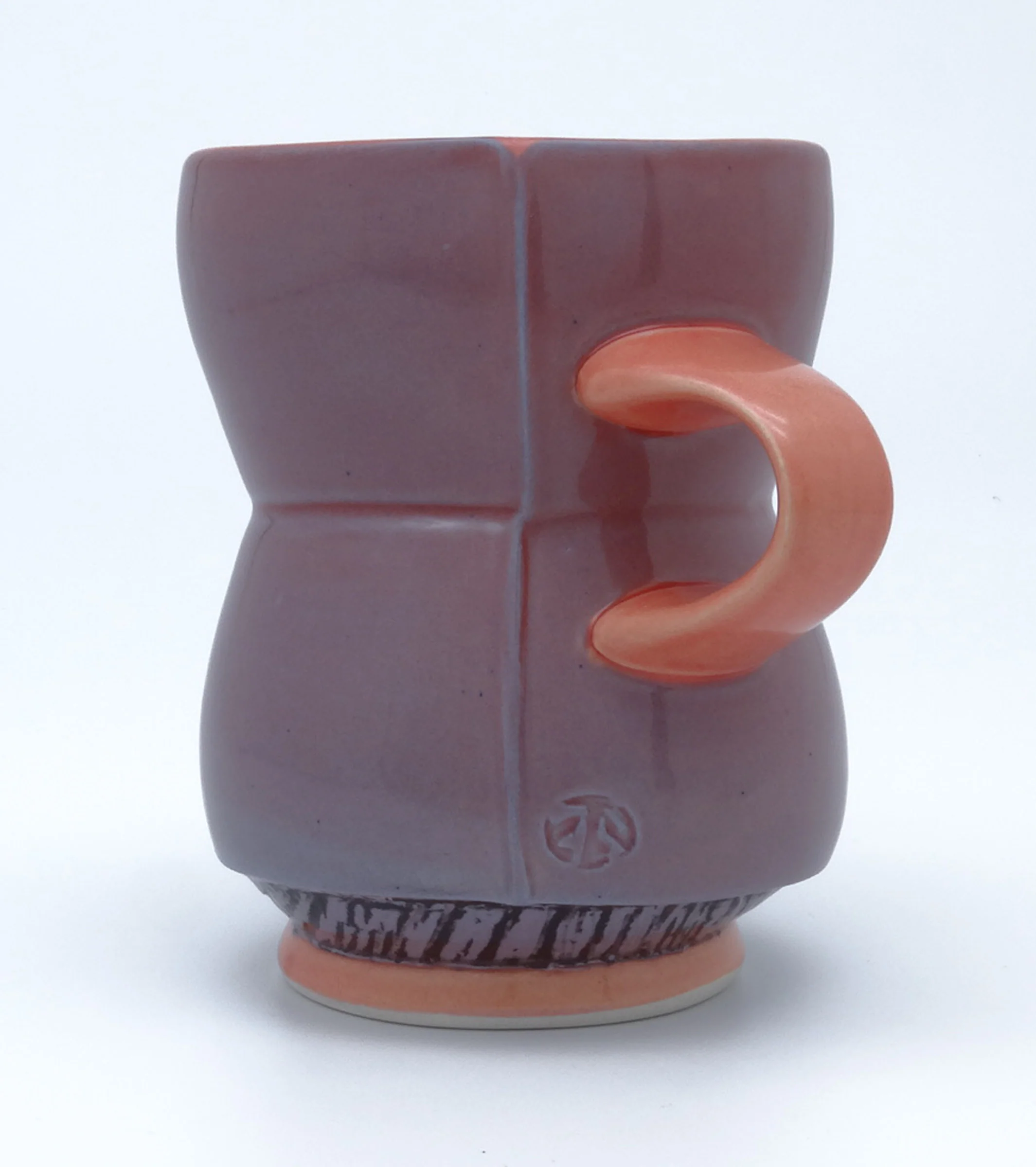 Large Curvy Mug - Purple - Image 4