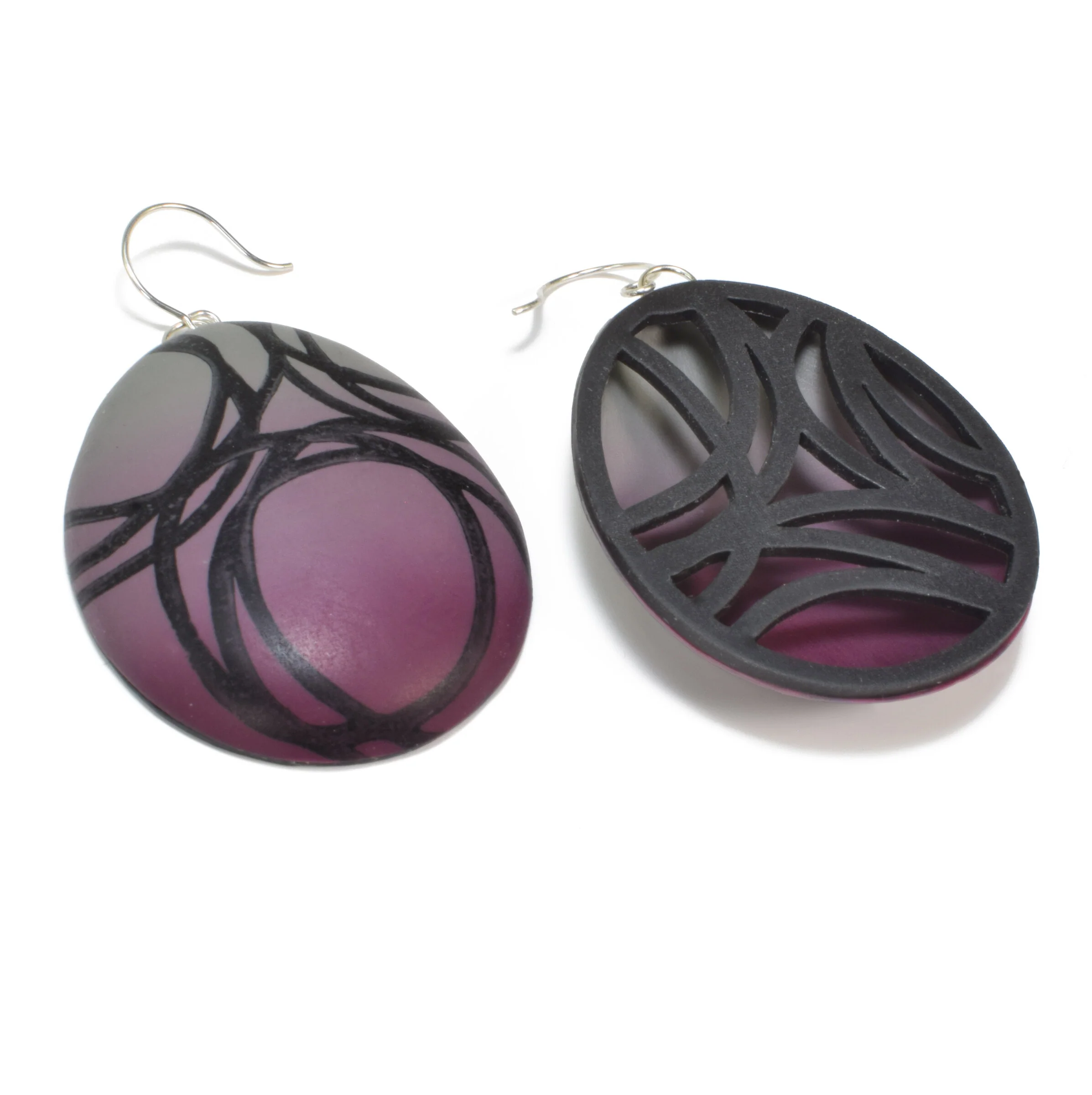 Large Hollow Openwork Earrings - Image 5