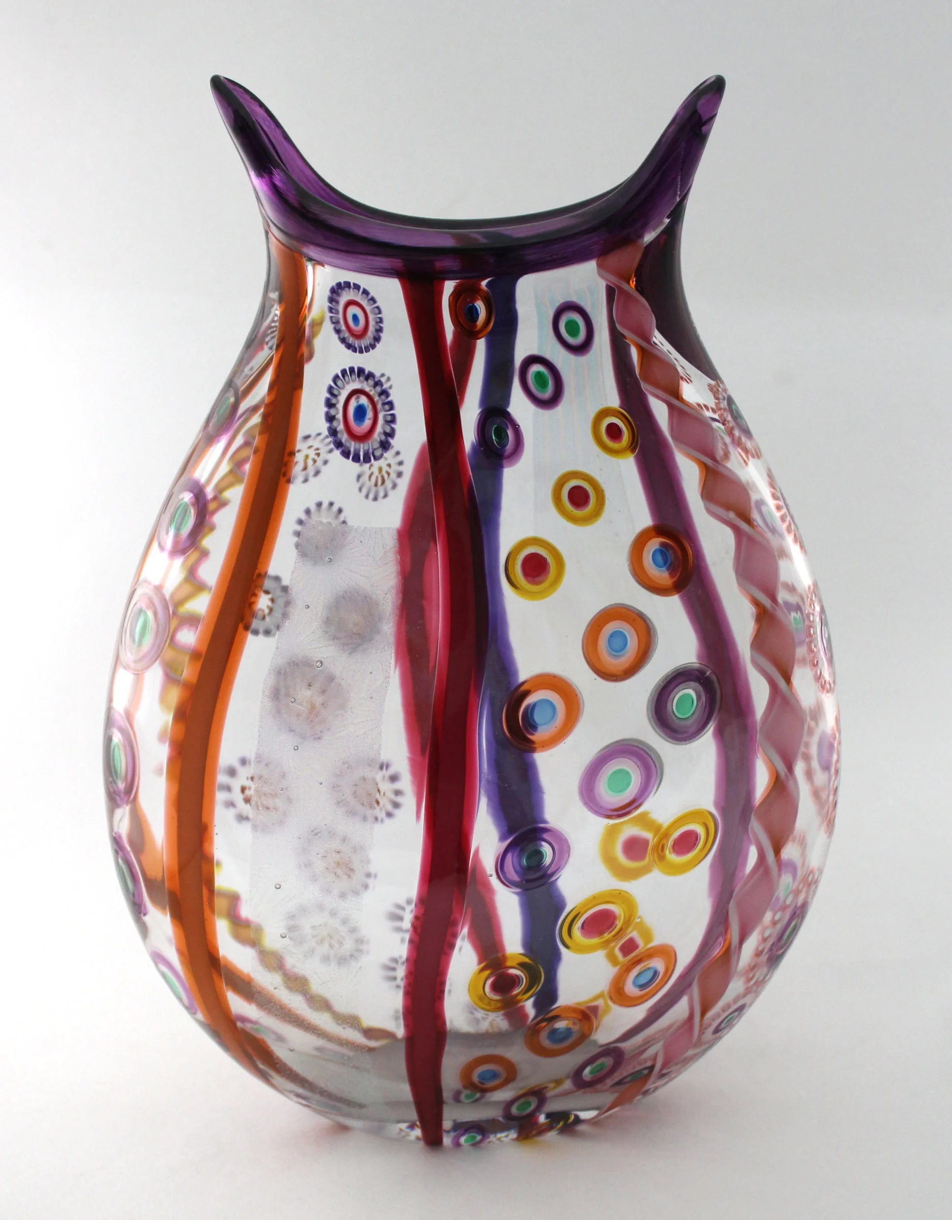 Large "Mosaic" Mermaid's Purse Vase - Image 2
