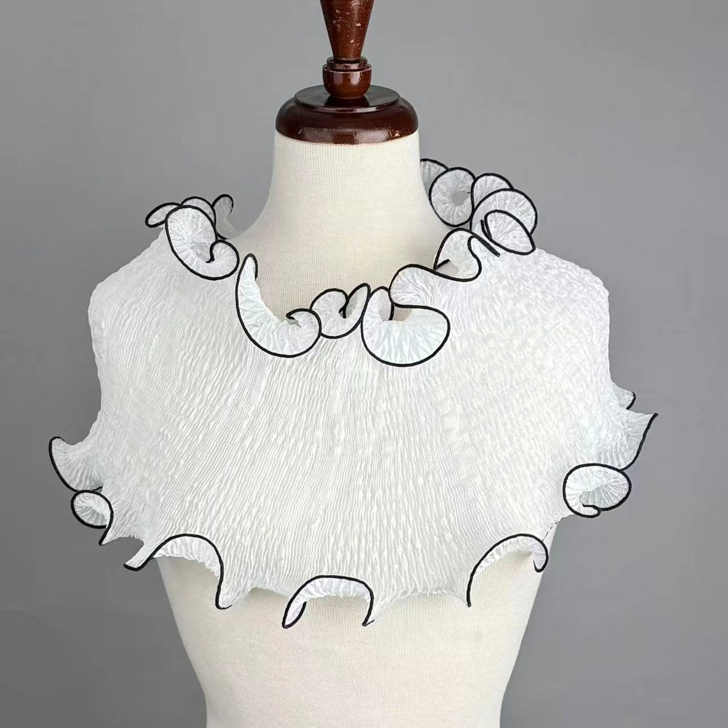 Lettuce Edge Infinity Scarf - Image 2