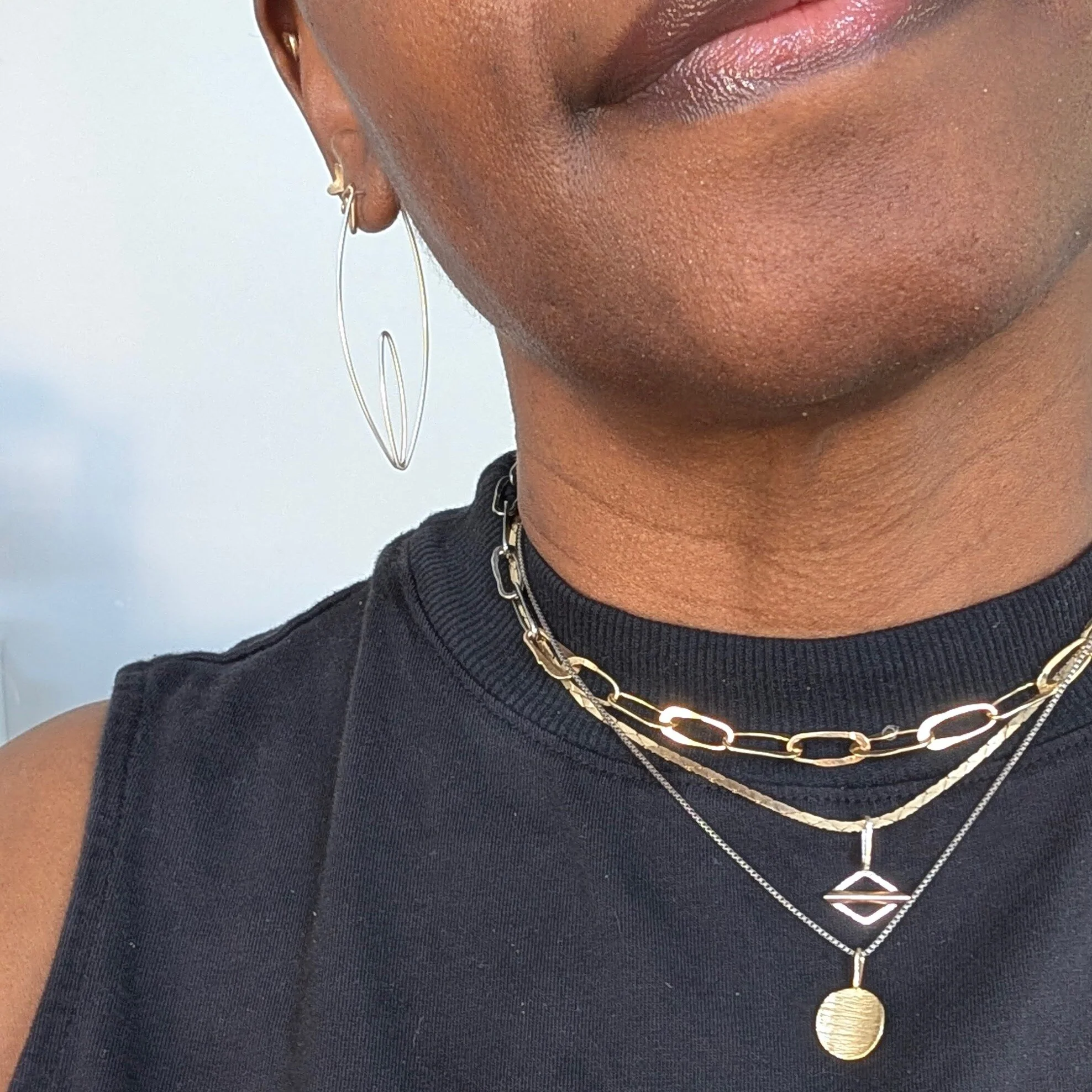 Lily Hoop Earrings - Image 2