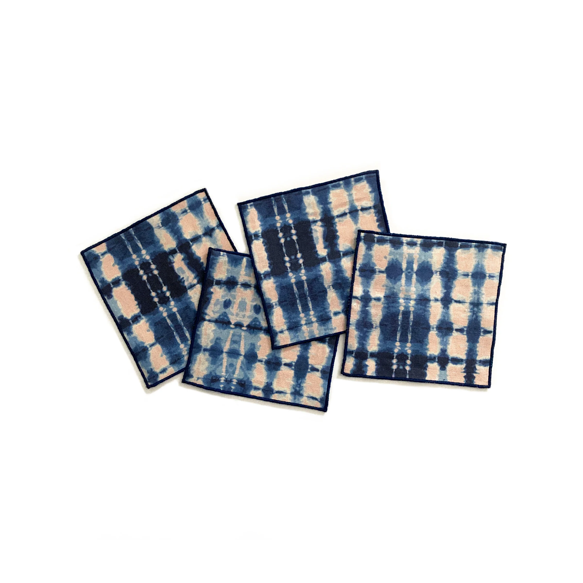 Indigo Cocktail Napkin Set - Image 3