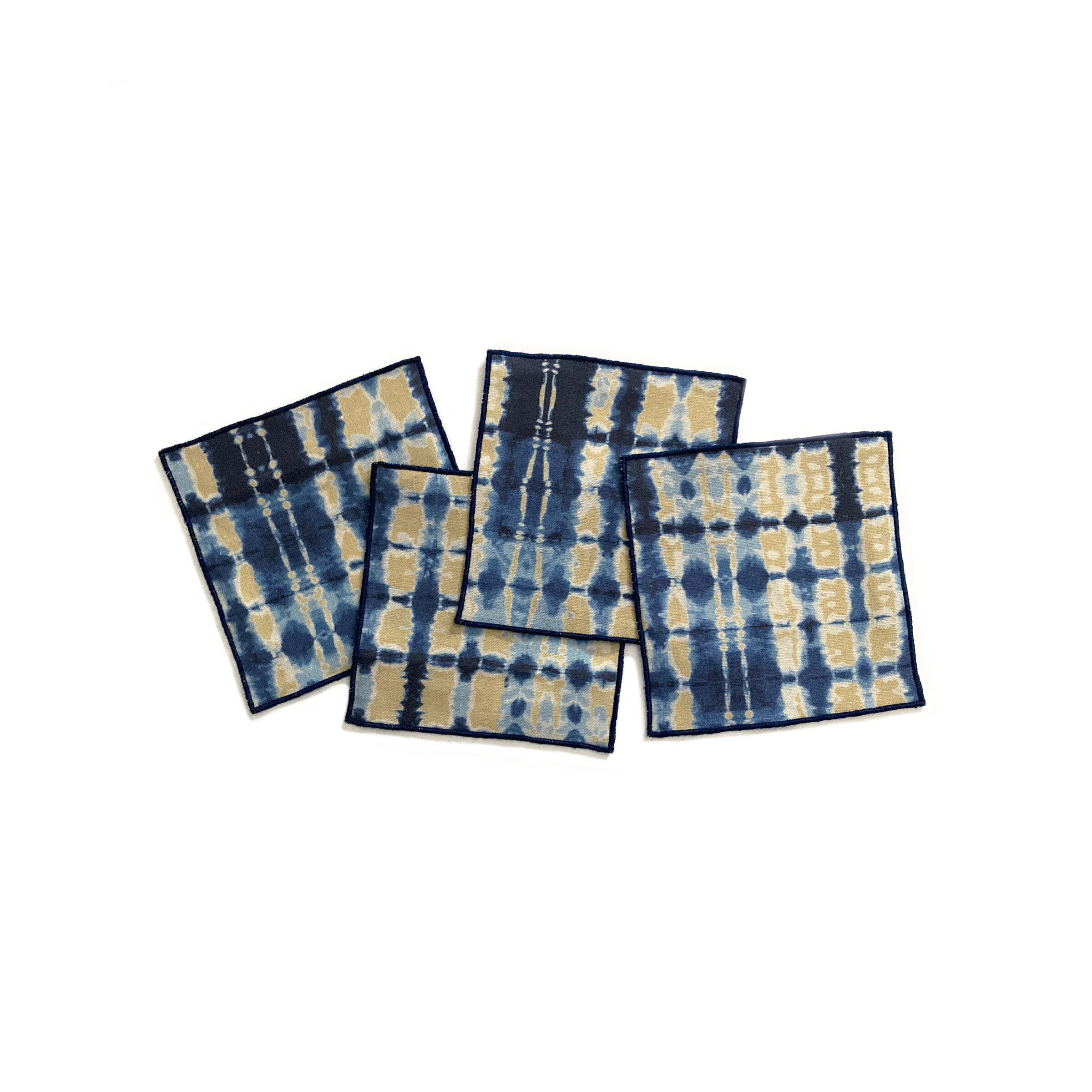 Indigo Cocktail Napkin Set - Image 5
