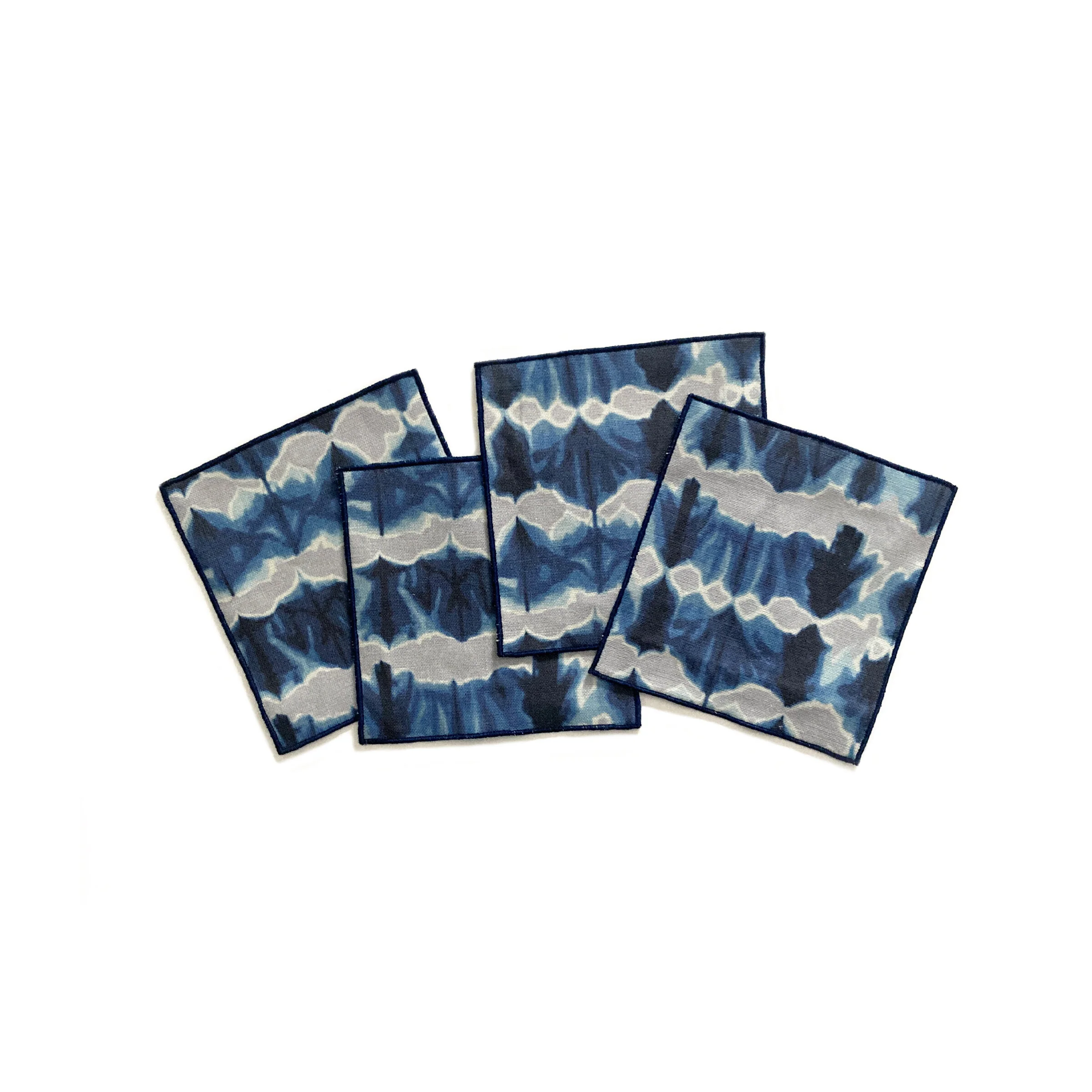 Indigo Cocktail Napkin Set - Image 8