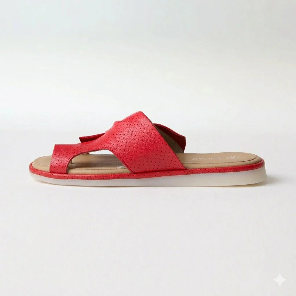 Lucent Perforated Slide - Poppy - Image 3