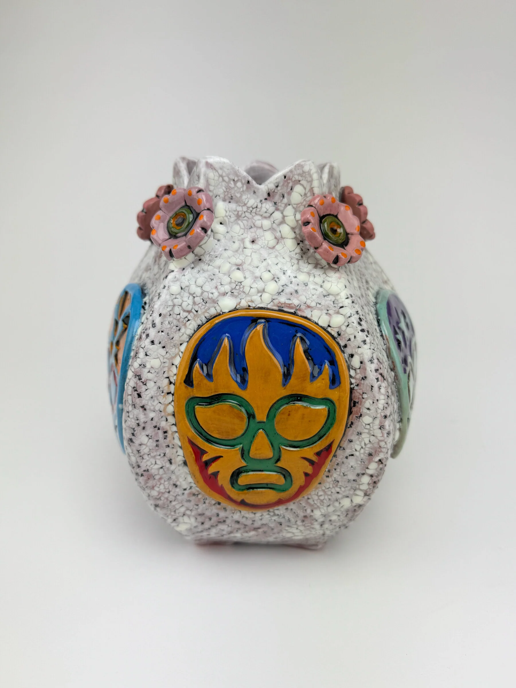 Luchadores Vase