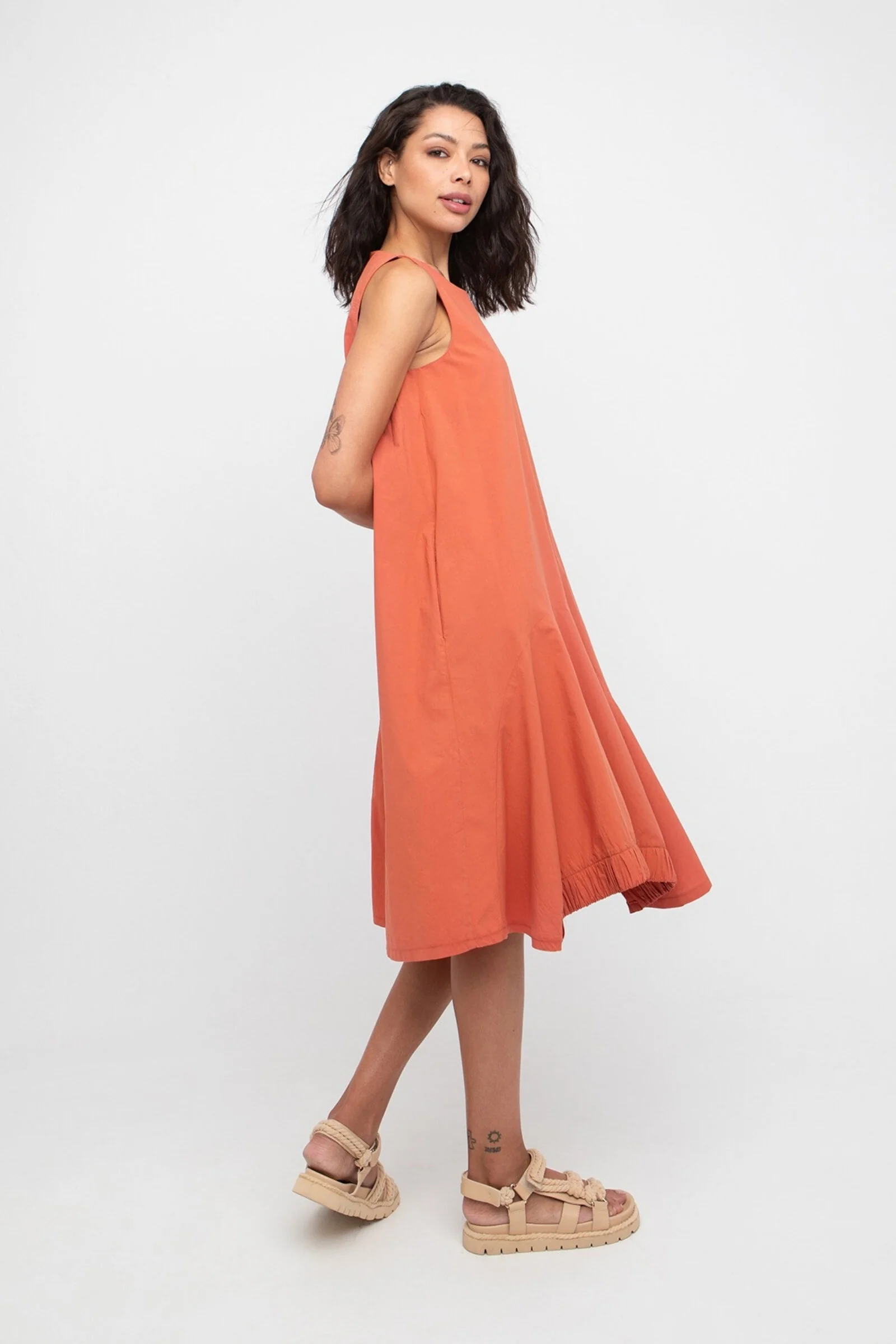 Luma Dress - Chili - Image 3