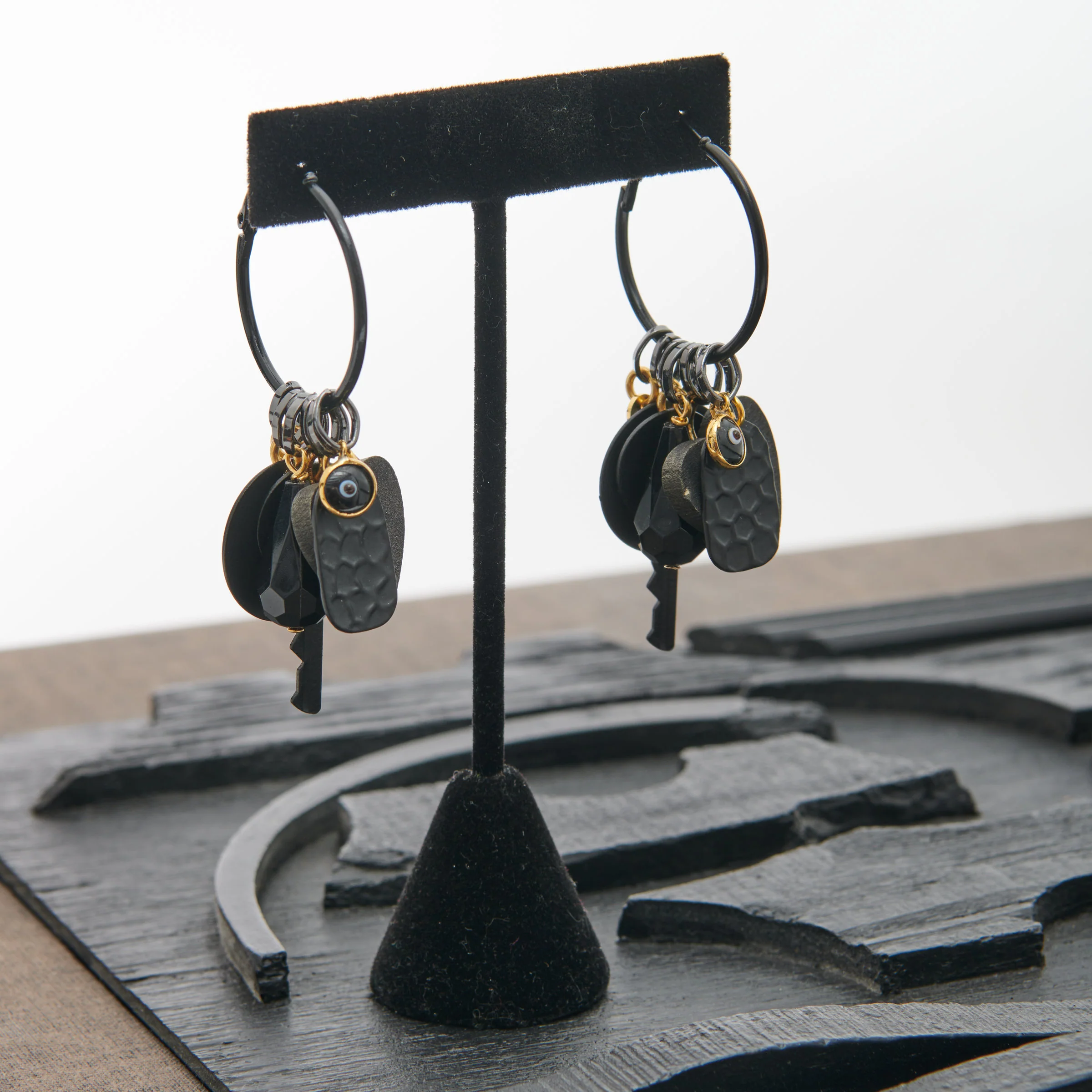 Lunar Hoop Earrings - Image 4