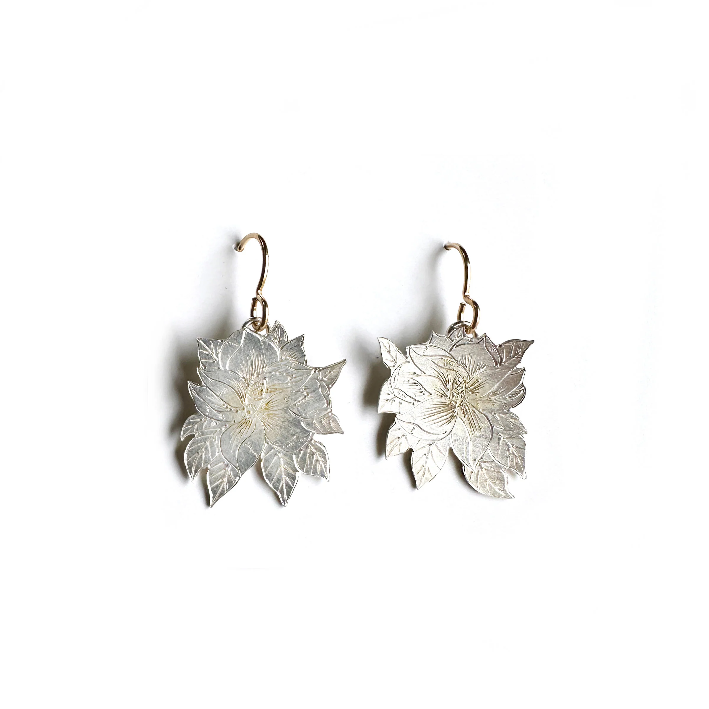 Magnolia Blossom Earrings - Image 2