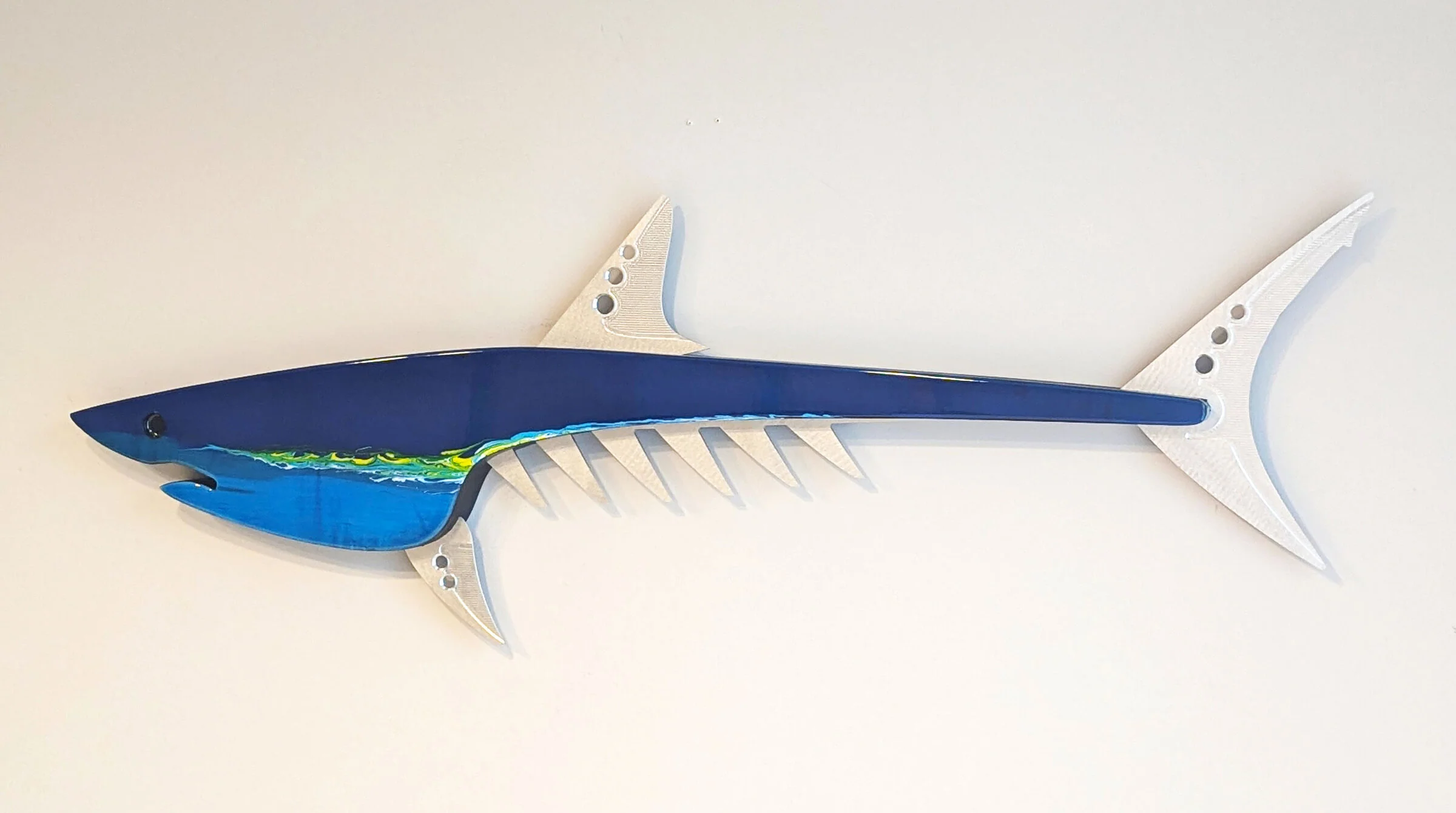 Mako Blue with Coastal Stripe - Image 2