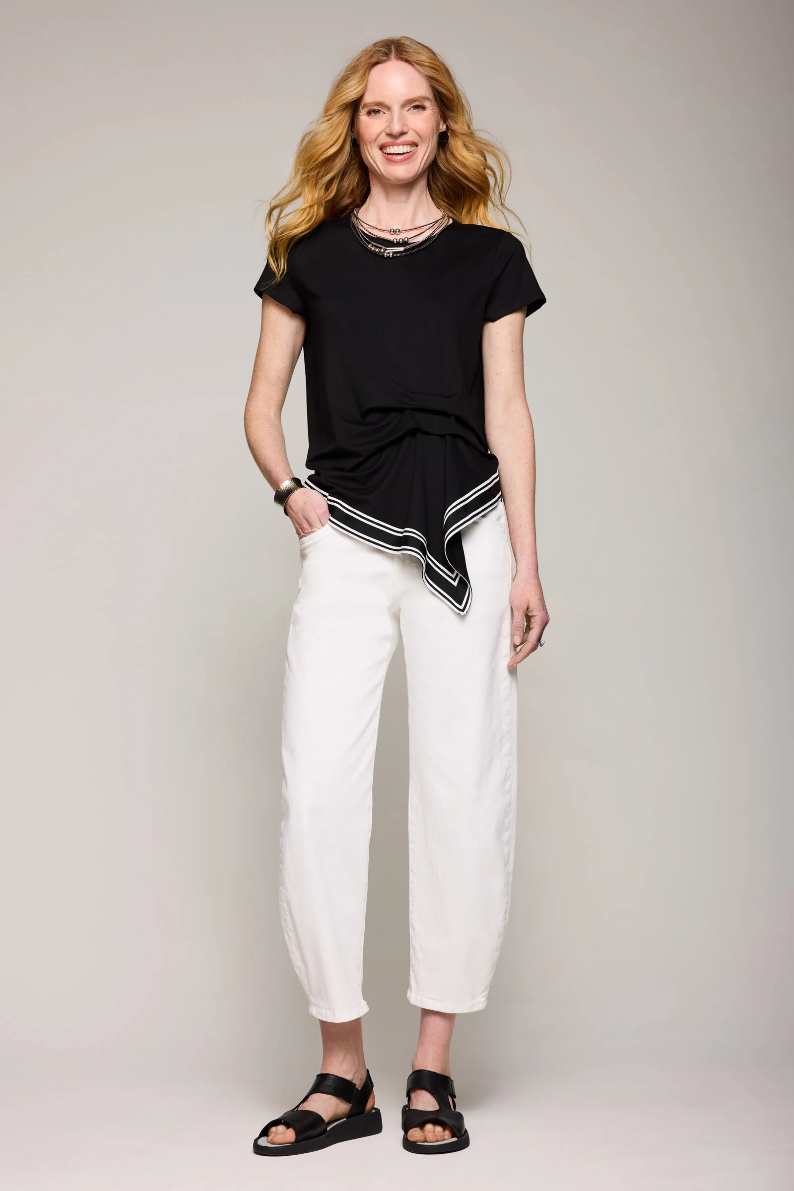 Maren Asymmetrical Tee - Image 5
