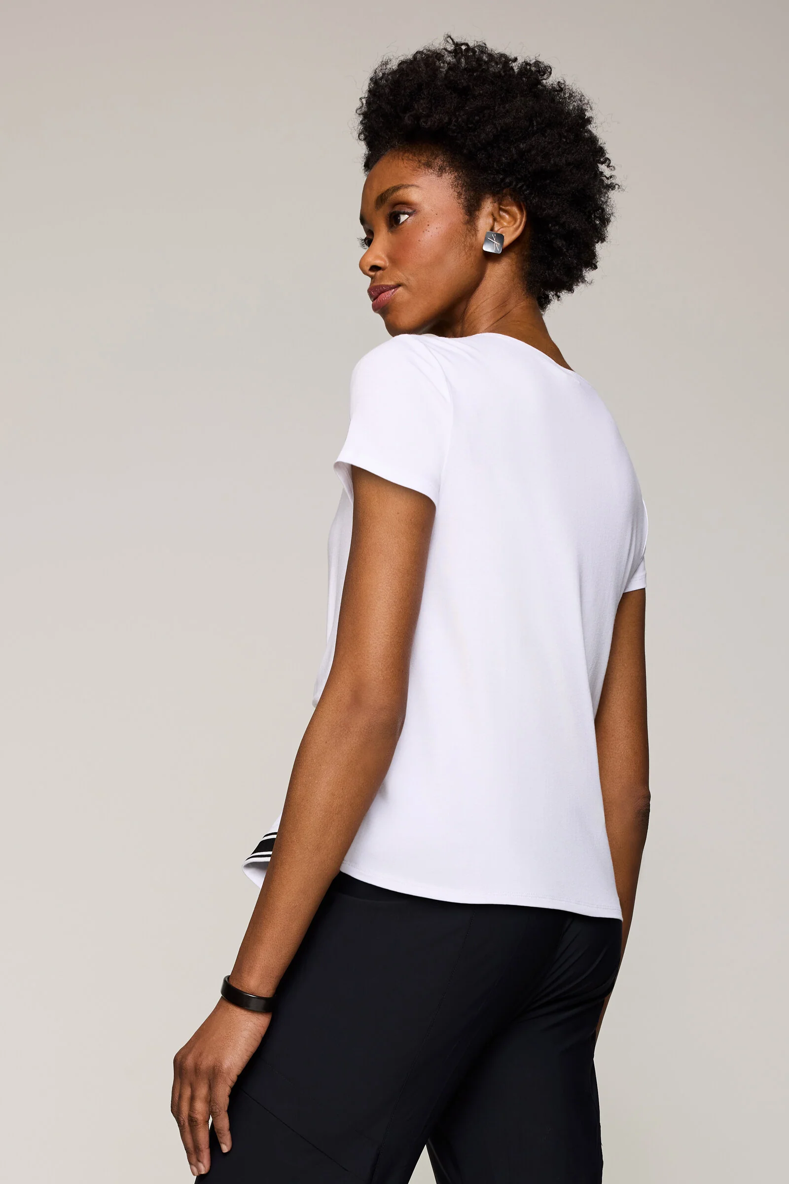 Maren Asymmetrical Tee - Image 3