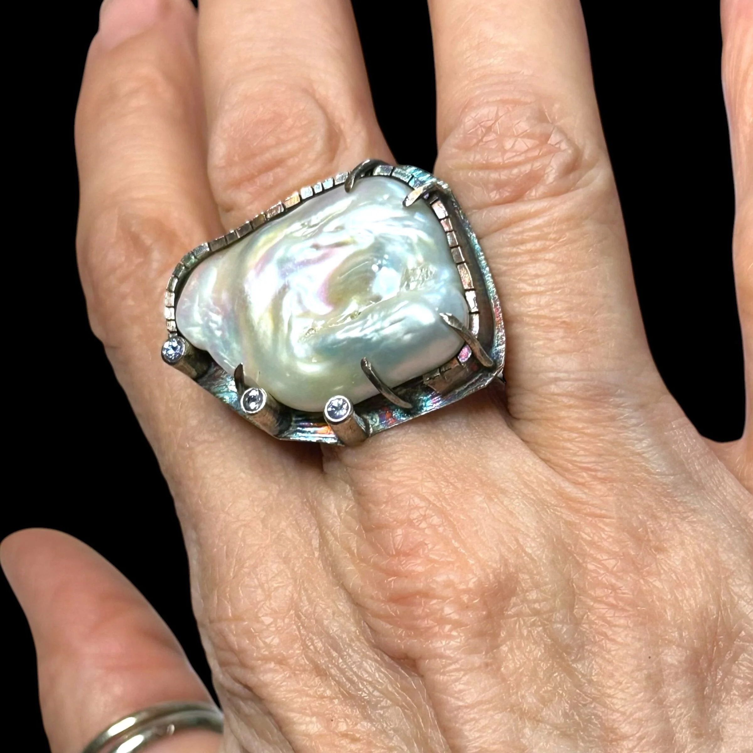 Mermaid Treasure Statement Ring - Image 2