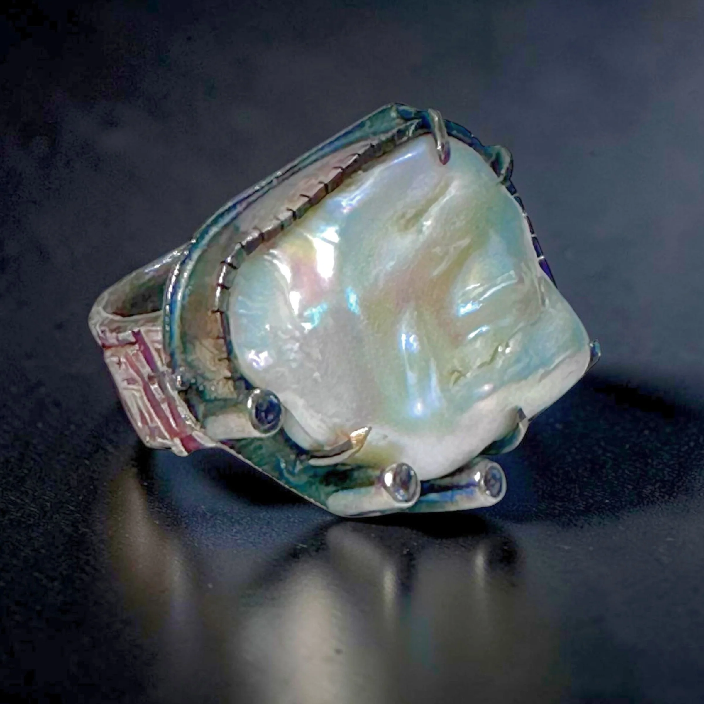 Mermaid Treasure Statement Ring - Image 4