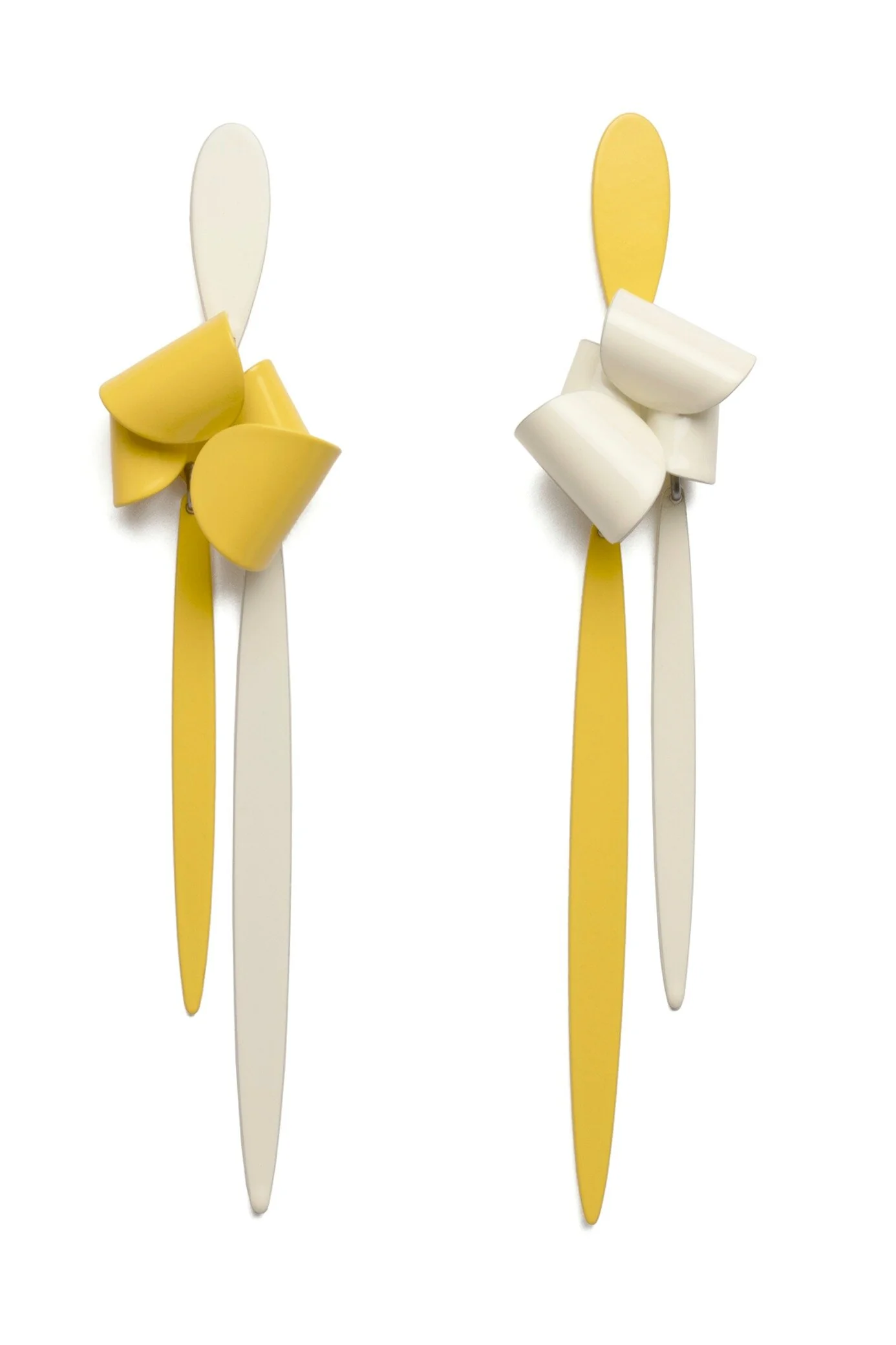 Asymmetrical Max Fold Drop Earrings II