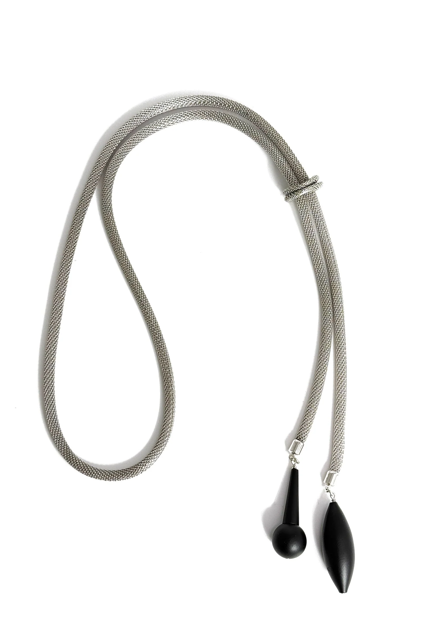 Mesh Bolo Necklace