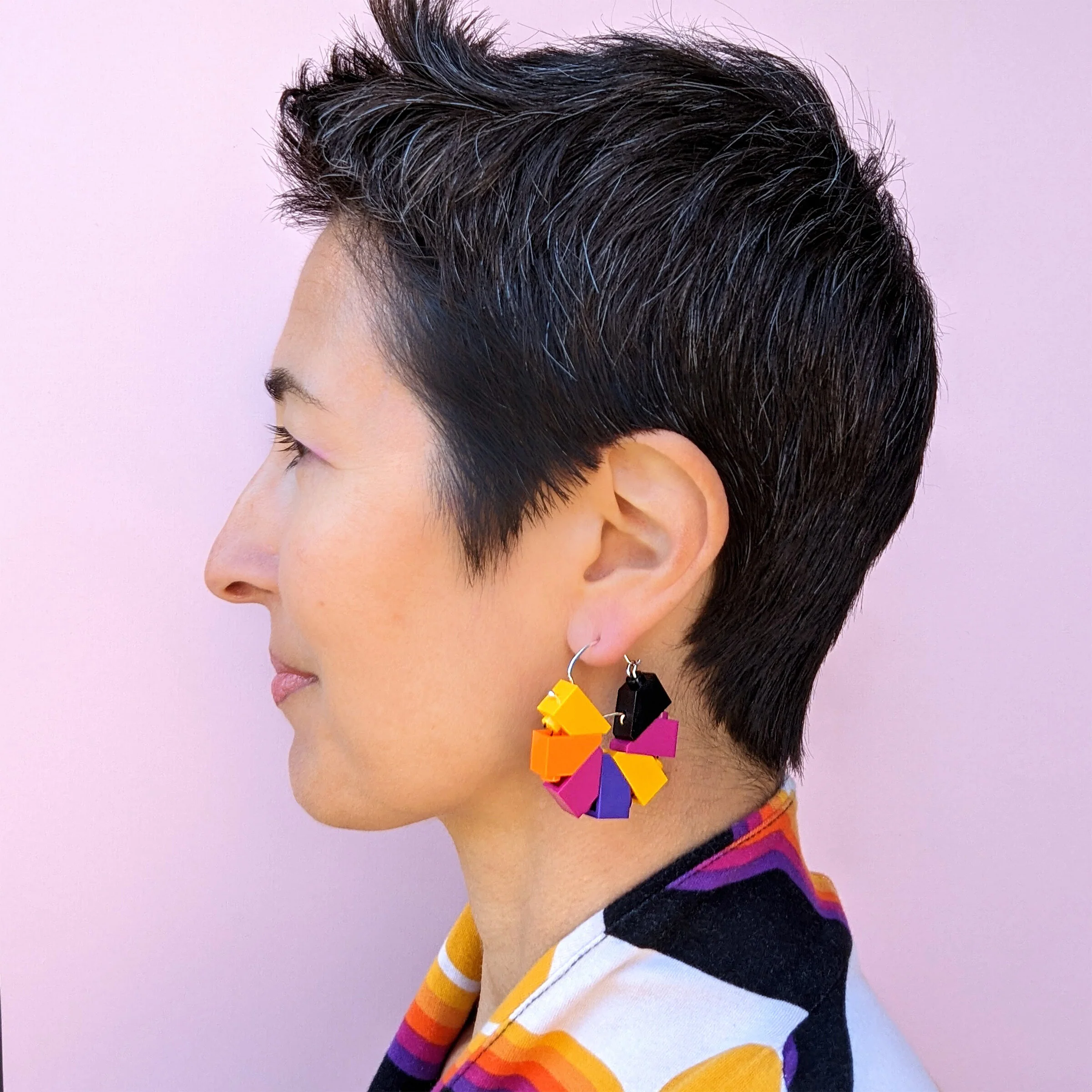 Mini Hoop Earrings - Image 4