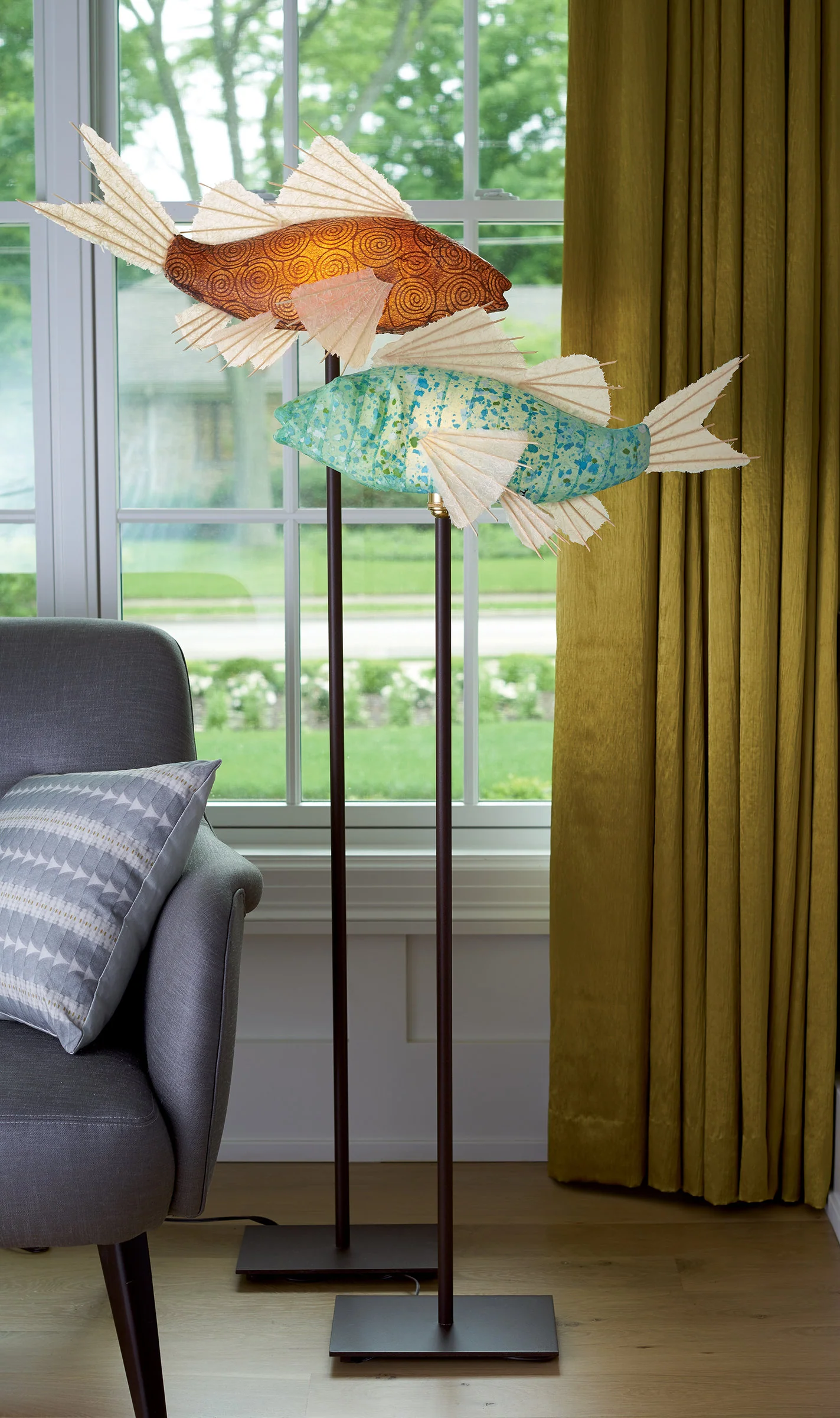 Azul Koi Lamp - Image 4