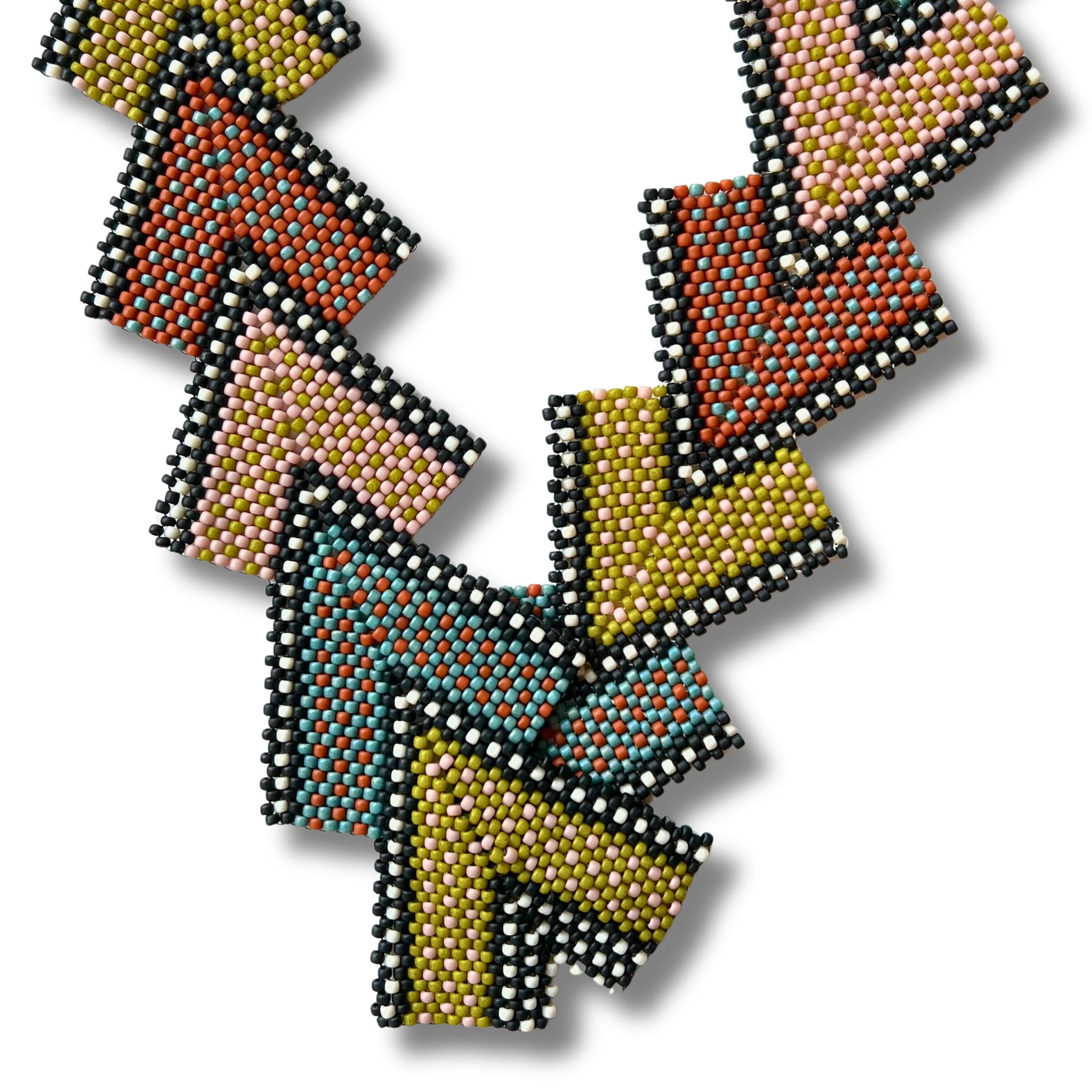 Modernist Traditions Chevron Necklace