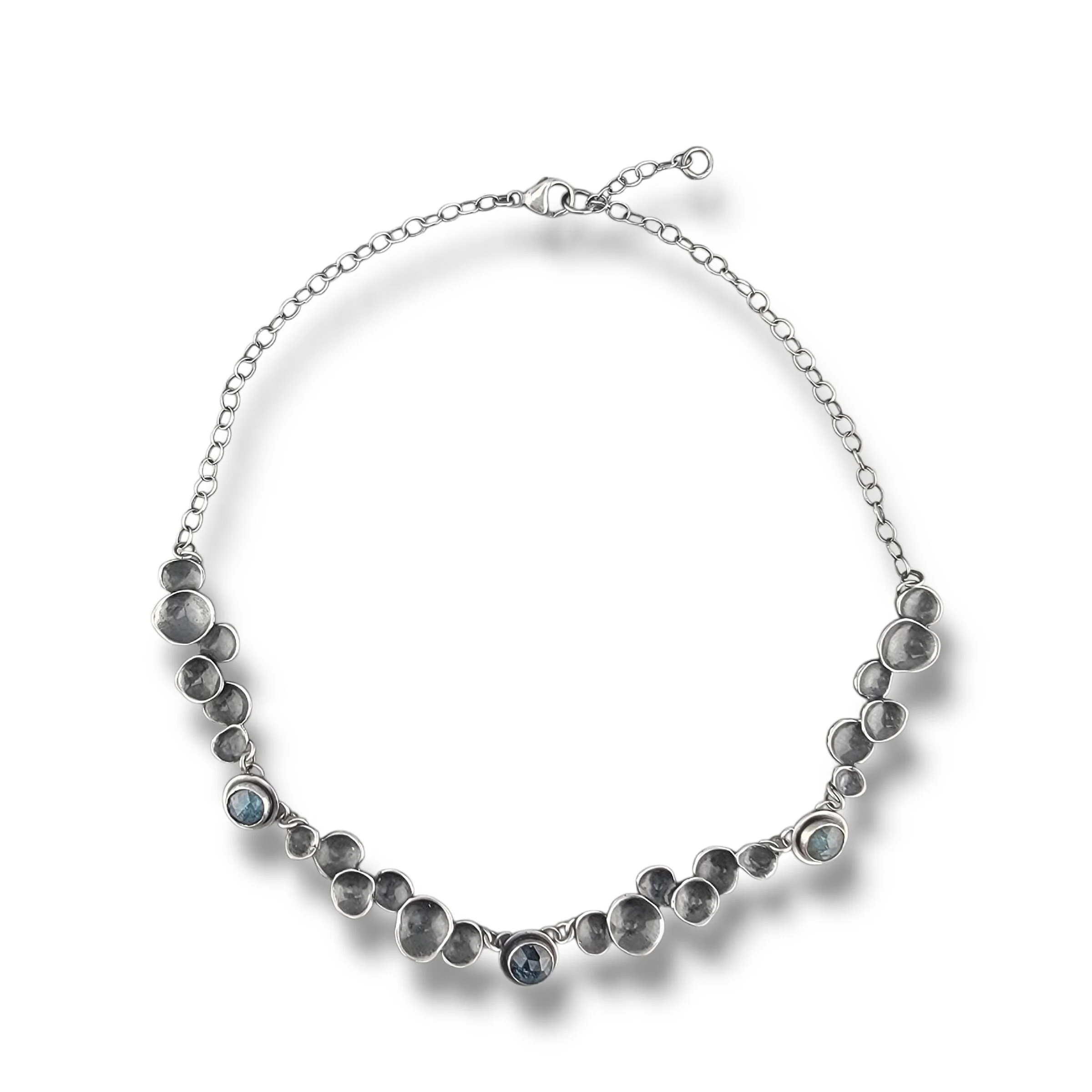 Multi-Pebble Kyanite Necklace - Image 3