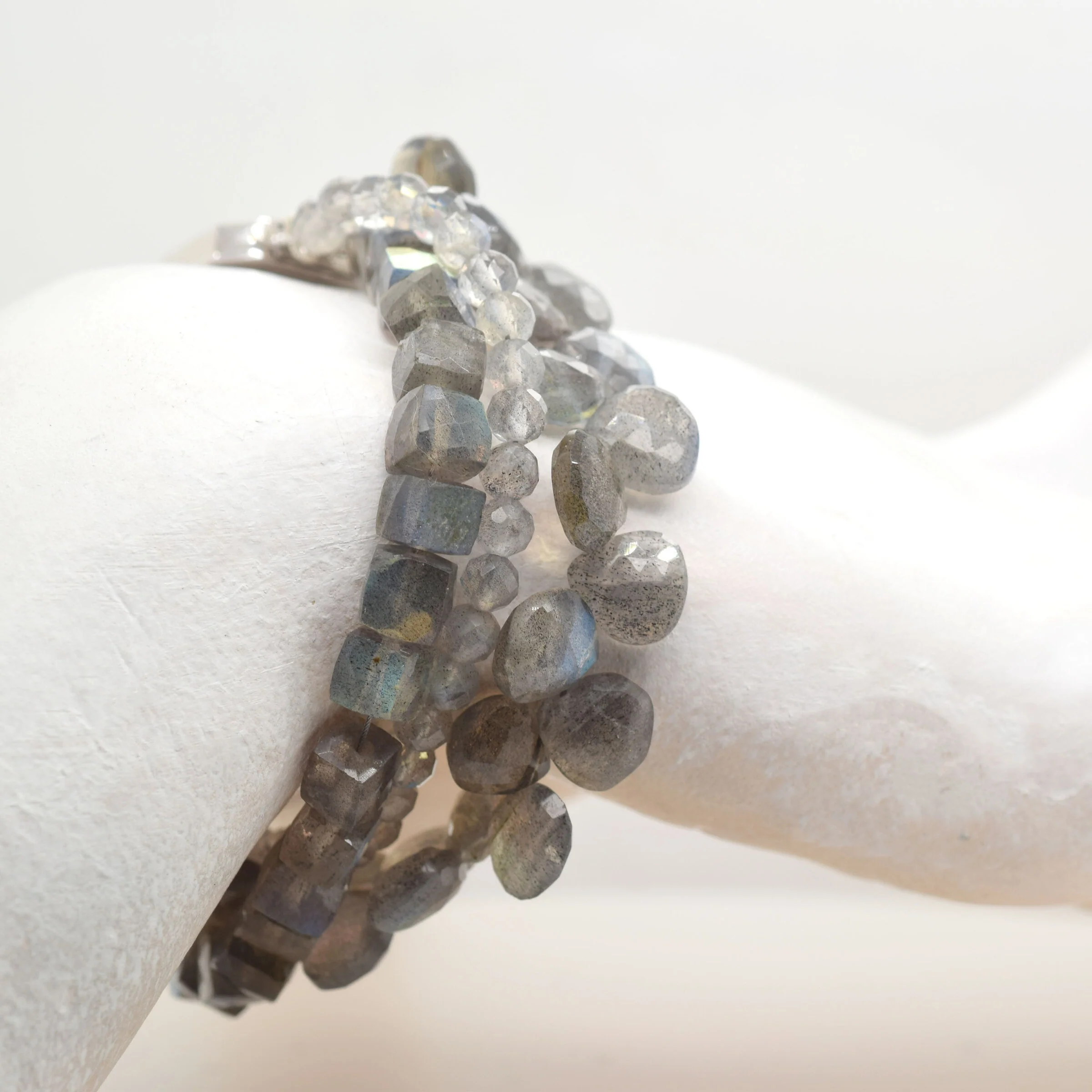 Multi-Strand Labradorite Bracelet - Image 2