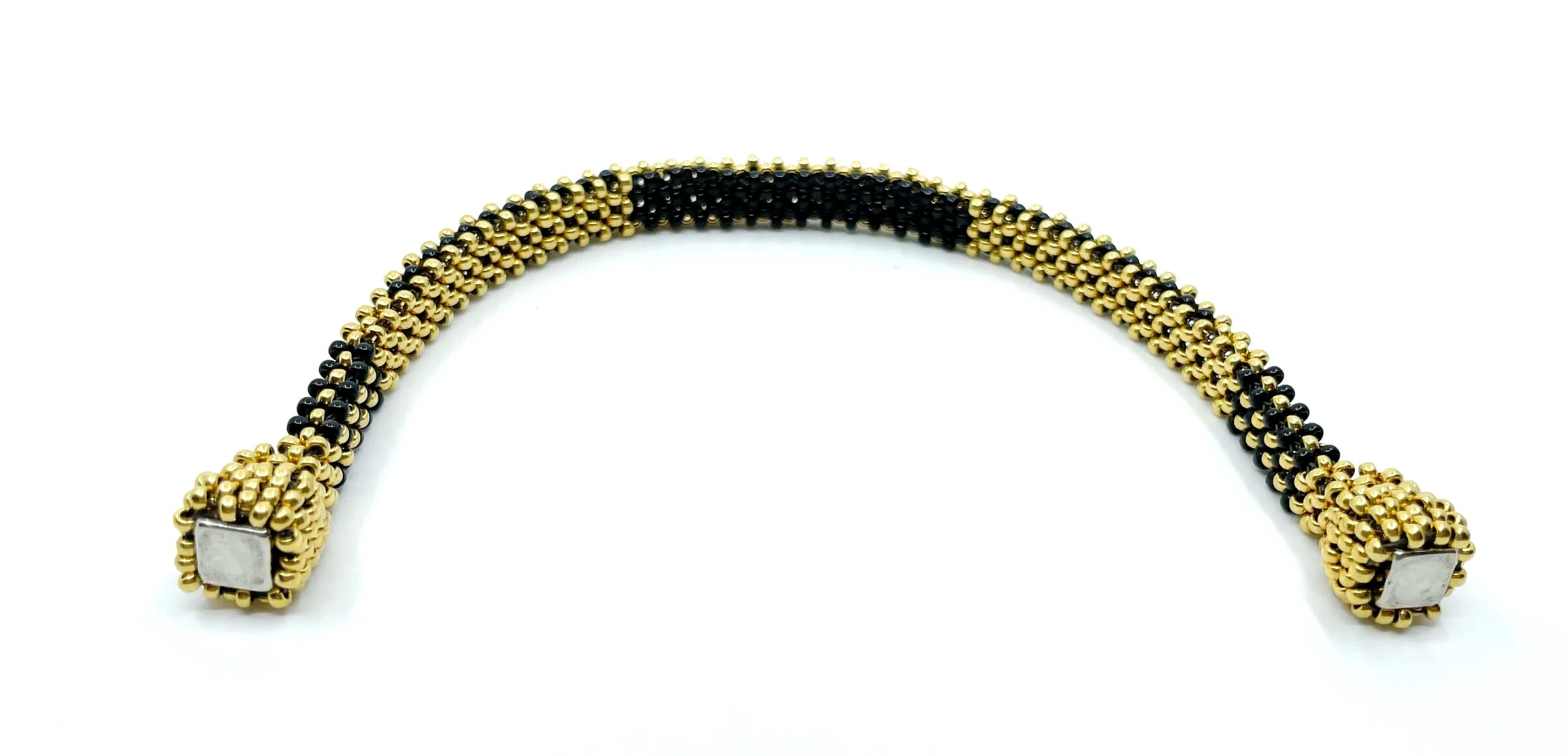 Narcissus Necklace II - Silver, Gold and Mother-of-Pearl - Image 7
