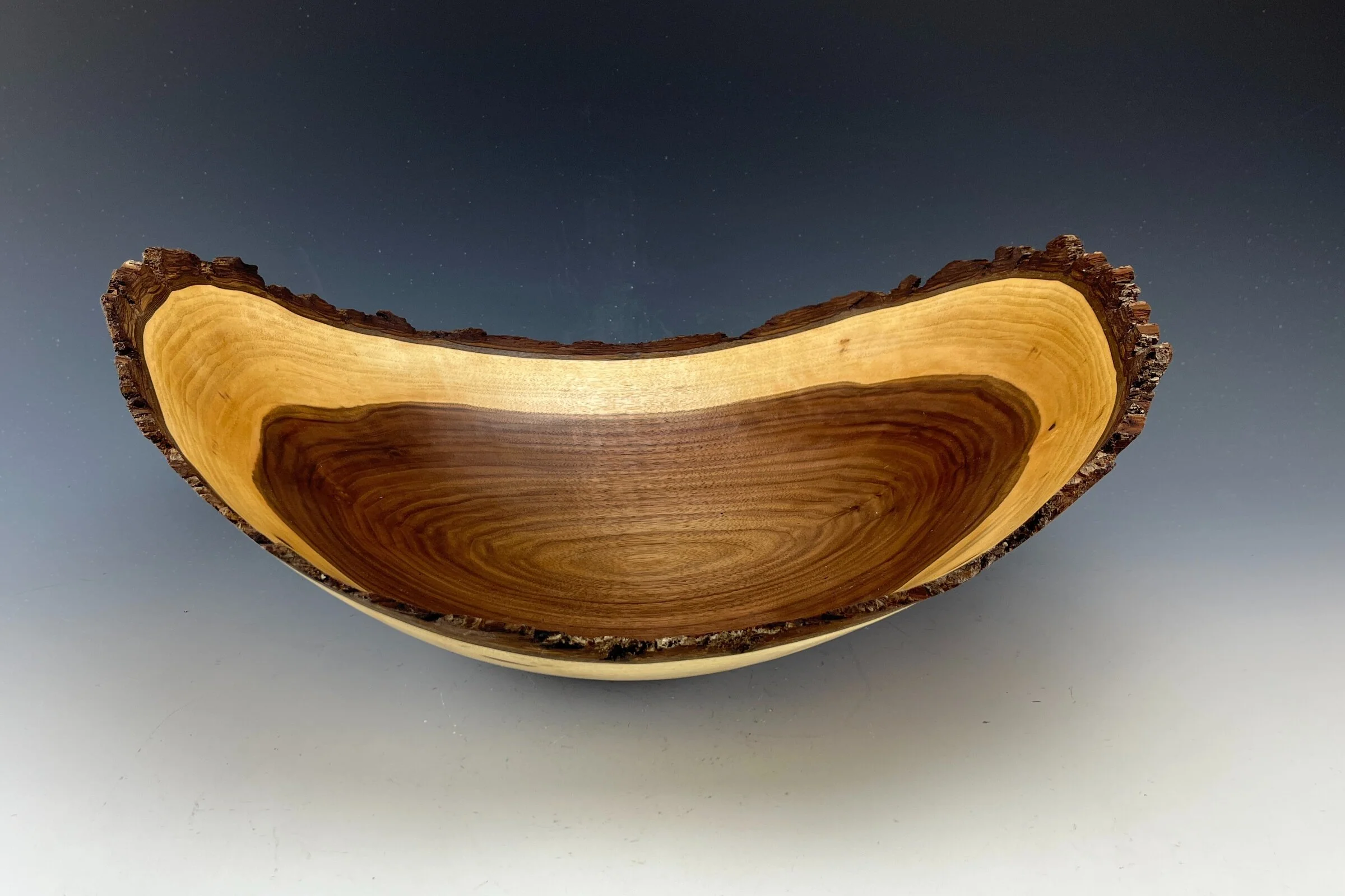Natural Edge Black Walnut Bowl I
