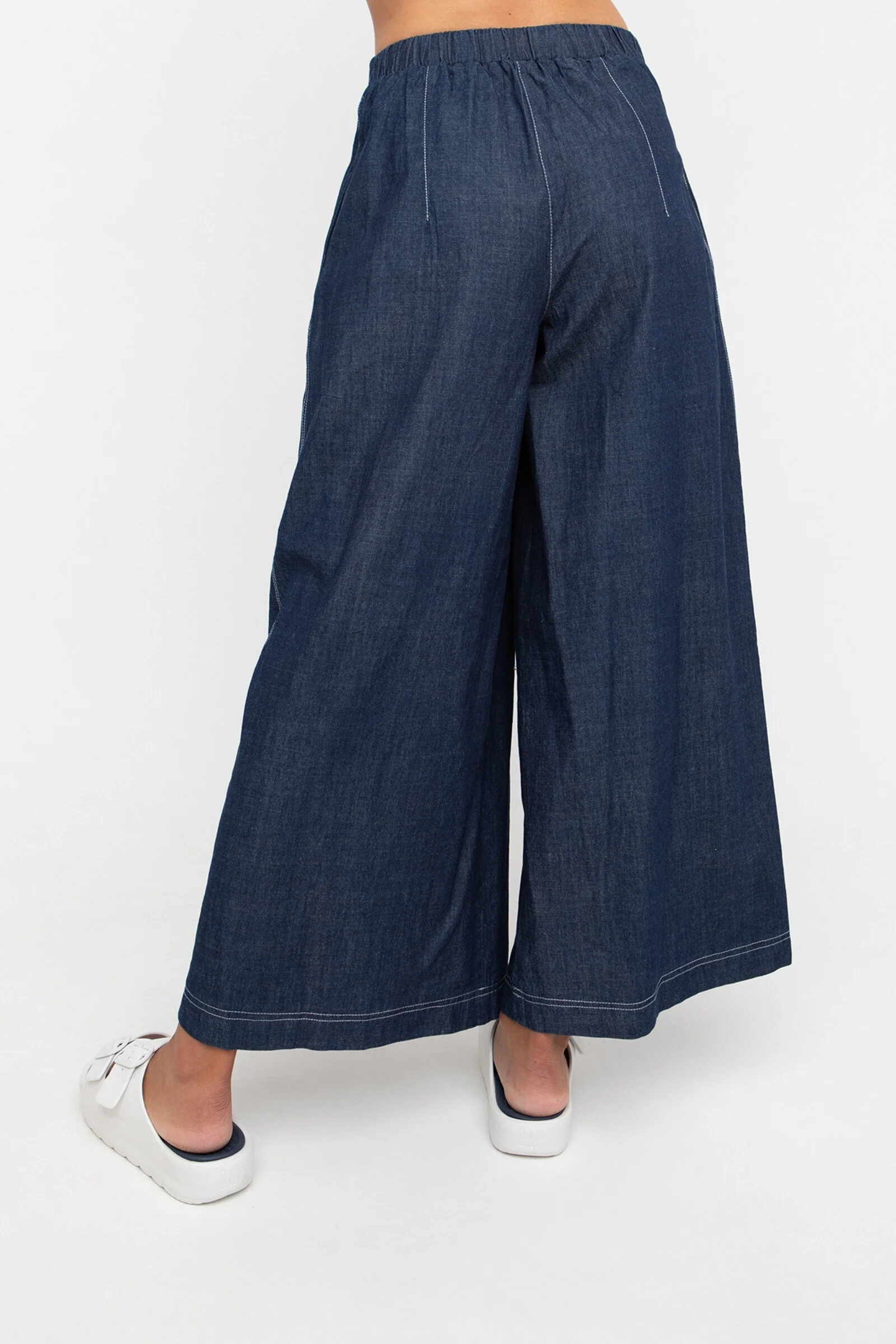 Nema Wide Pant - Denim - Image 3