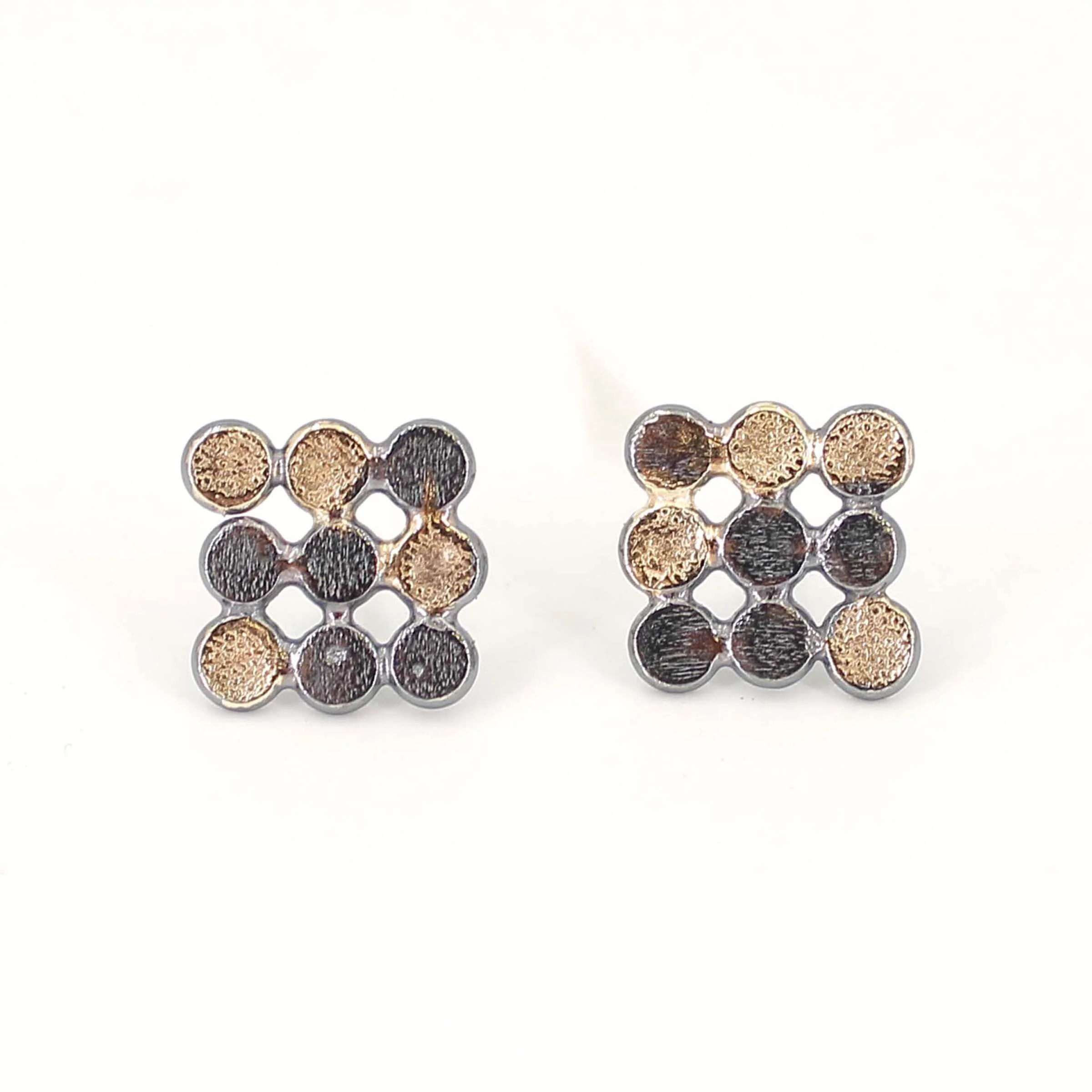 Nine Square Earrings