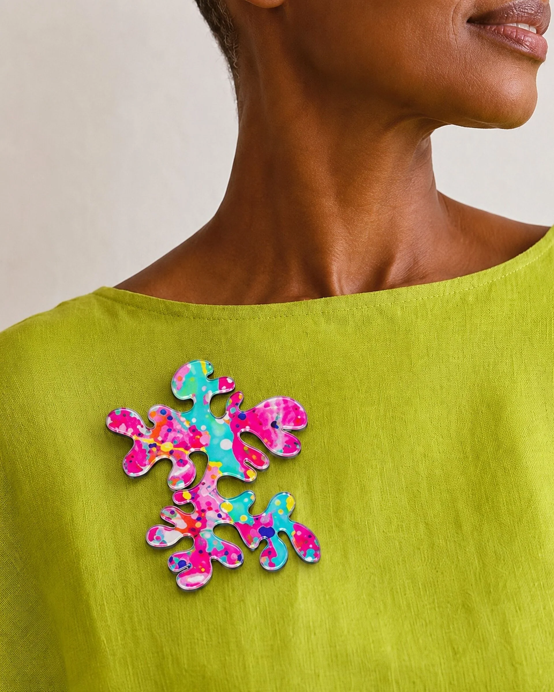Nova Splatter Brooch - Image 2