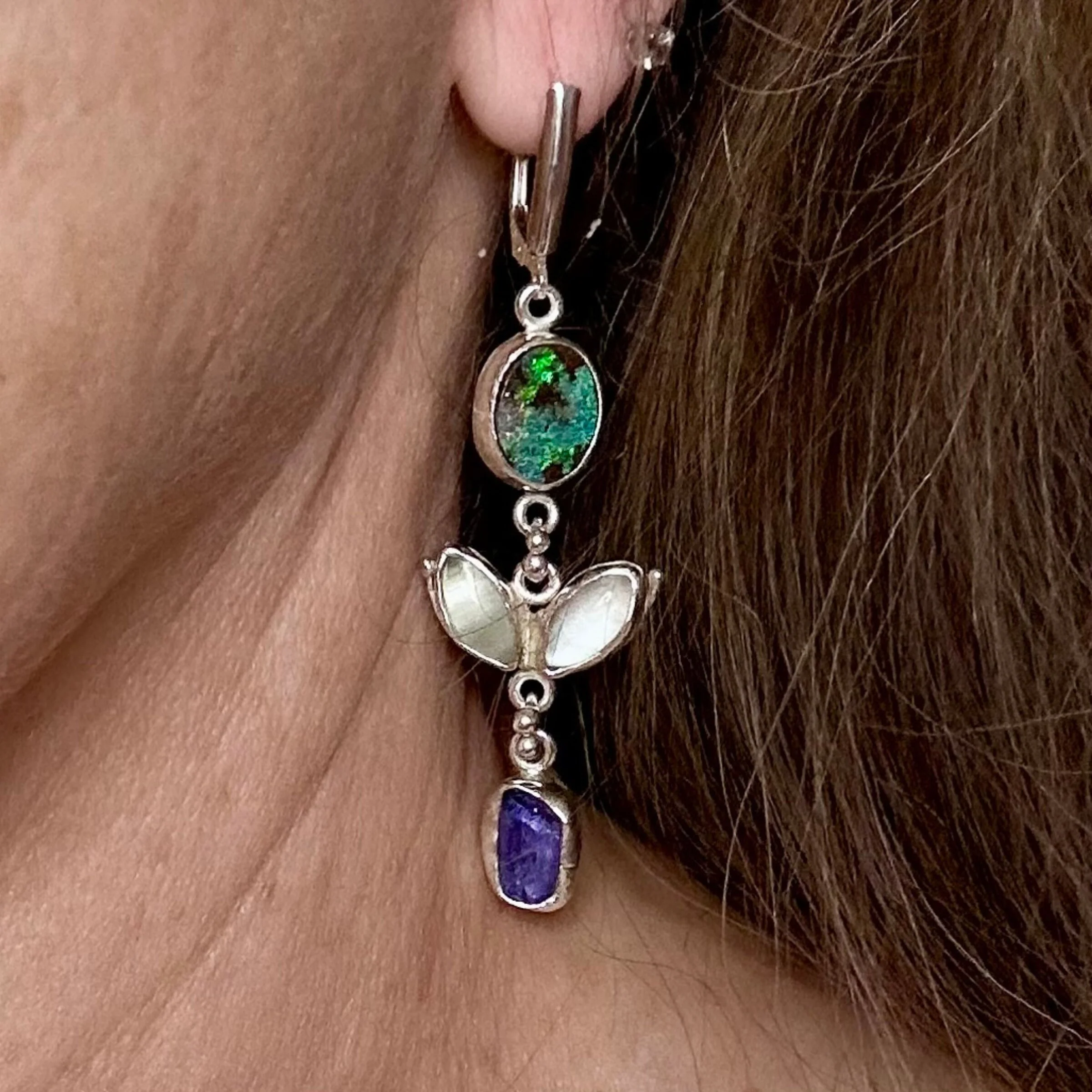 Ocean in Motion Earrings - Image 2