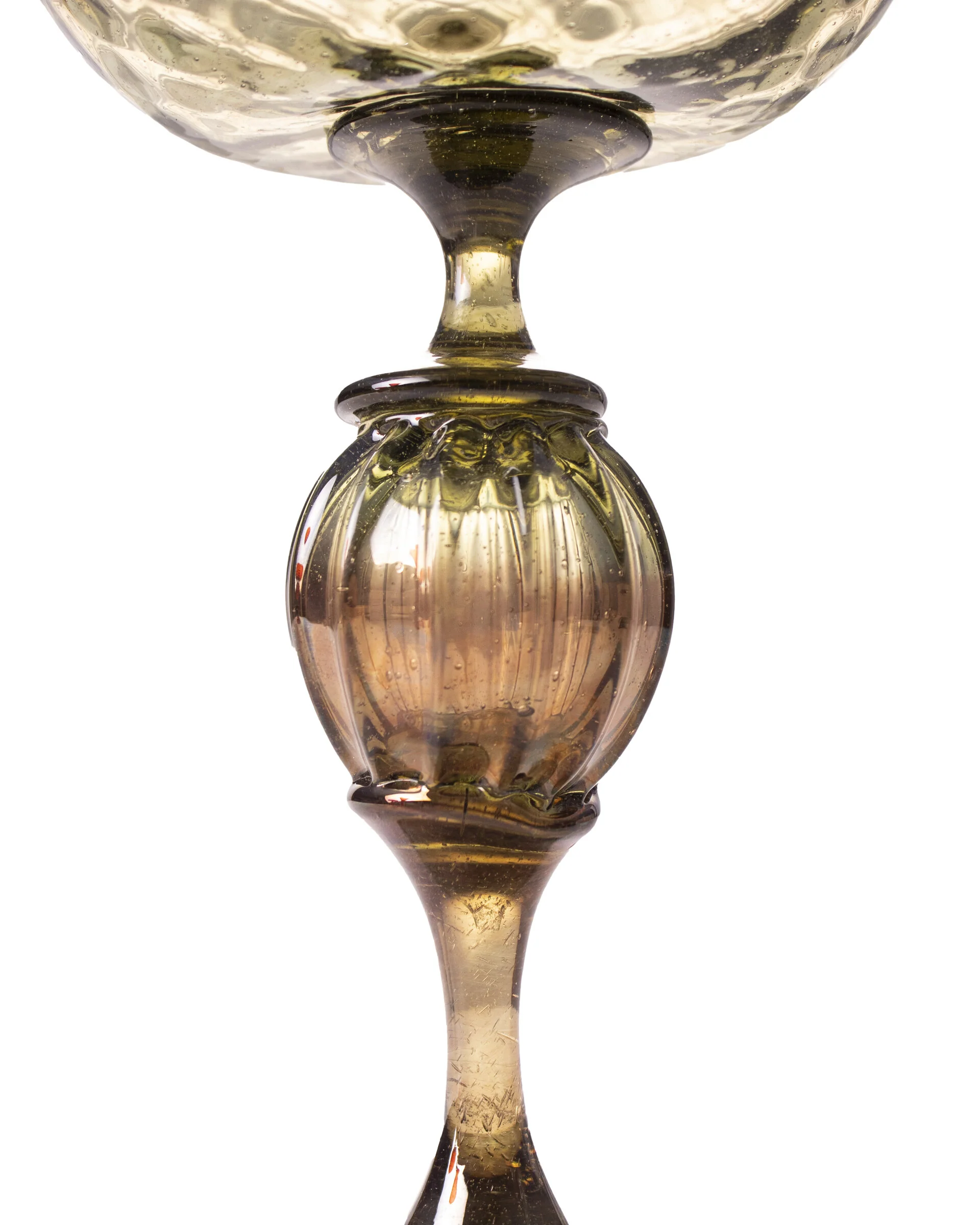 Olive Green Goblets - Image 4