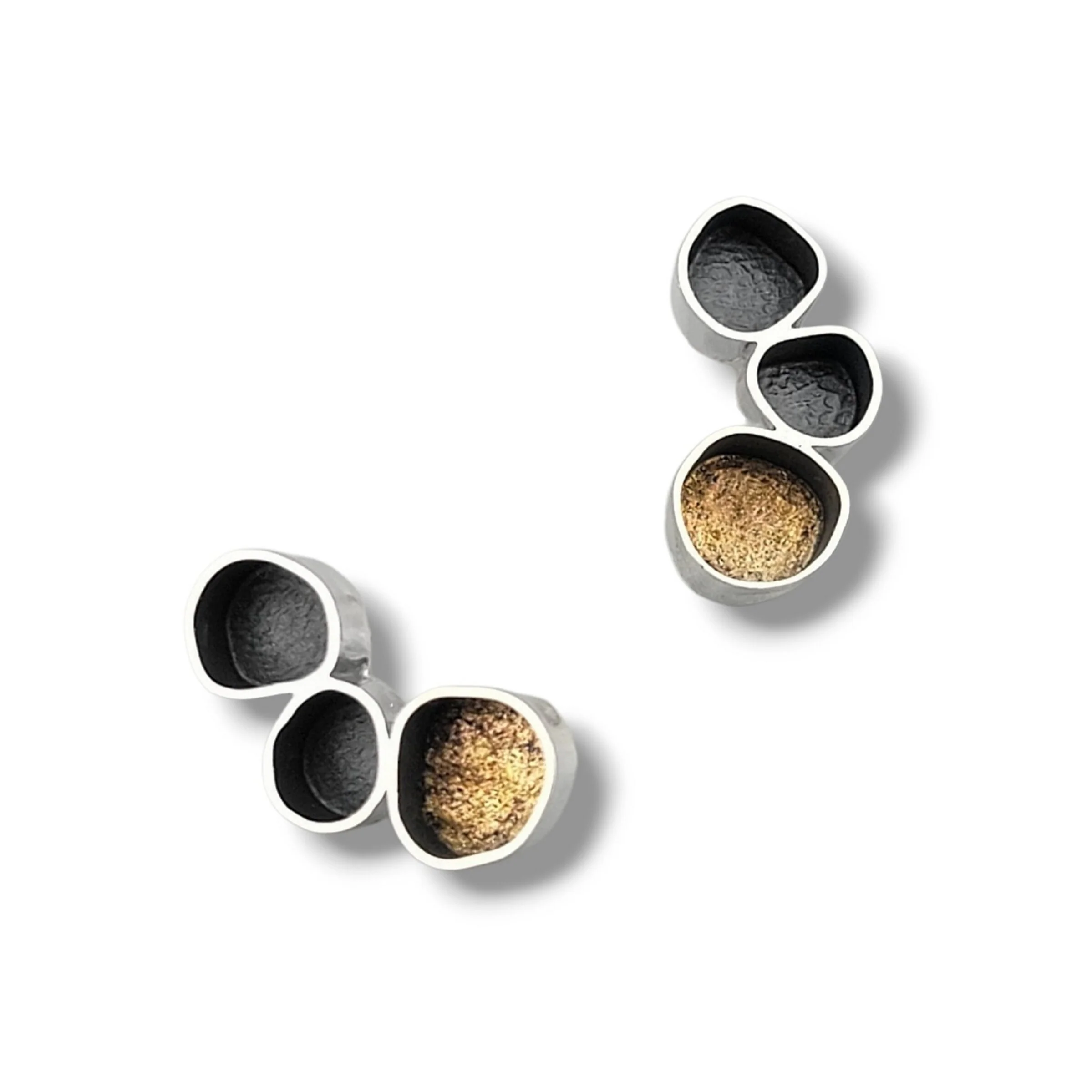 Organic Cluster Earrings - Image 3