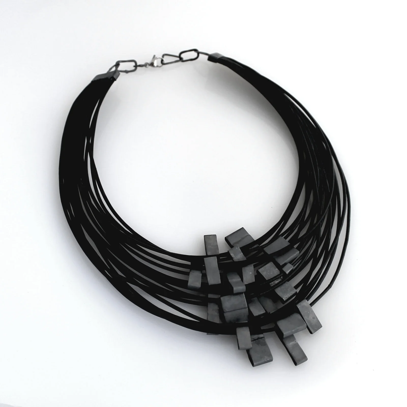 Organica Leather Necklace #15 - Image 6