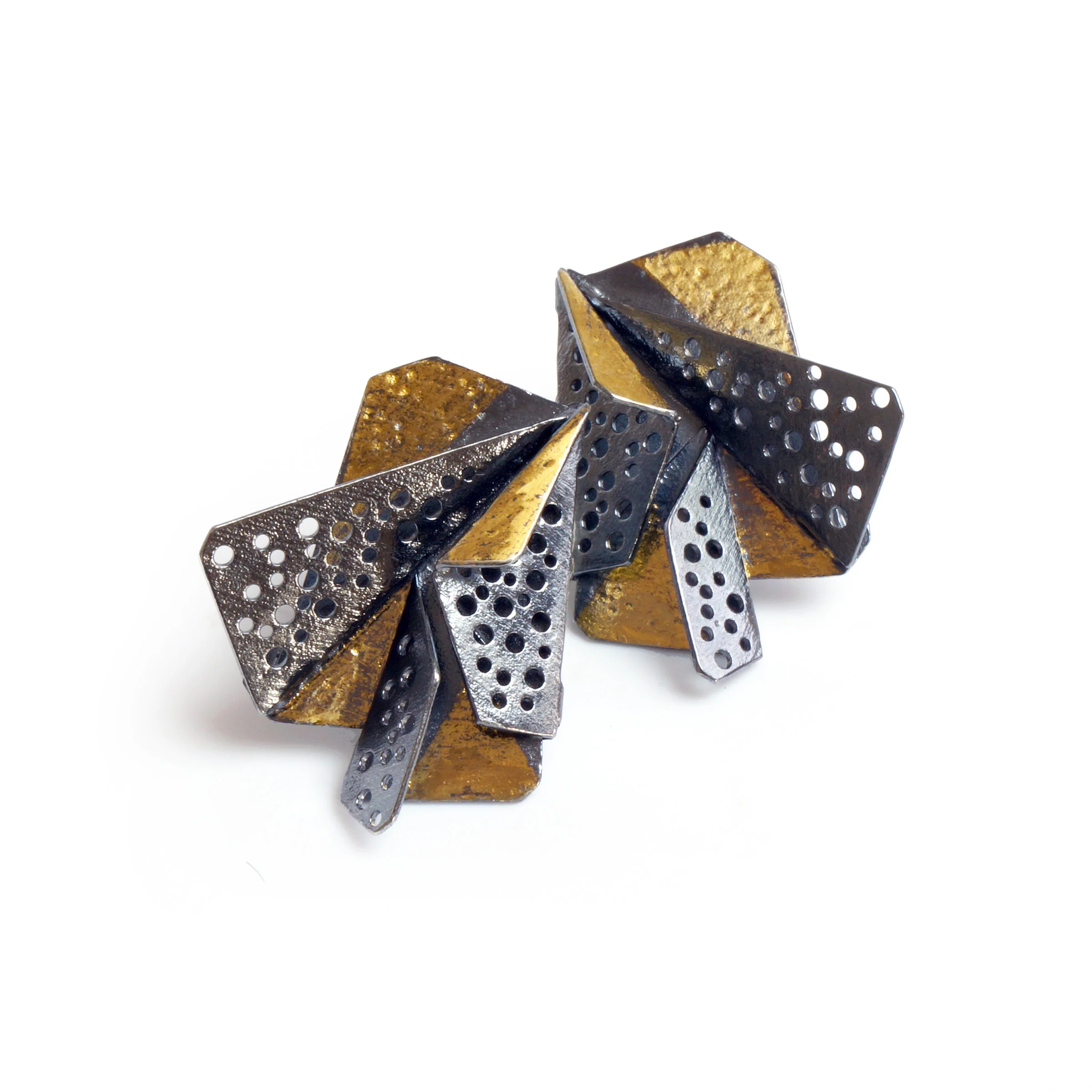 Origami Earrings #21 - Posts