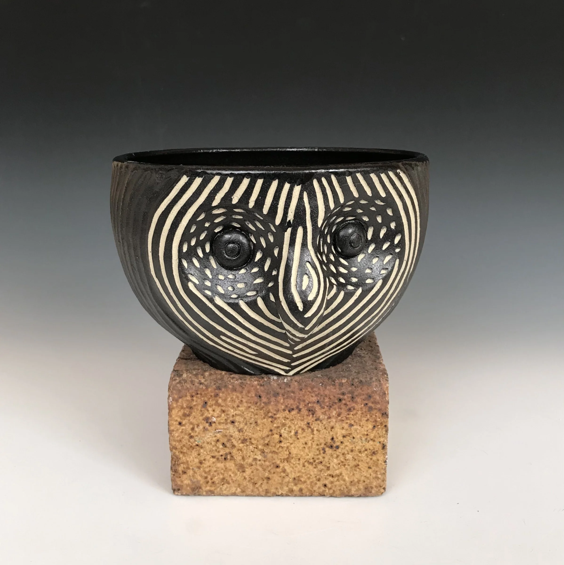 Owl Bowl - Round Faced