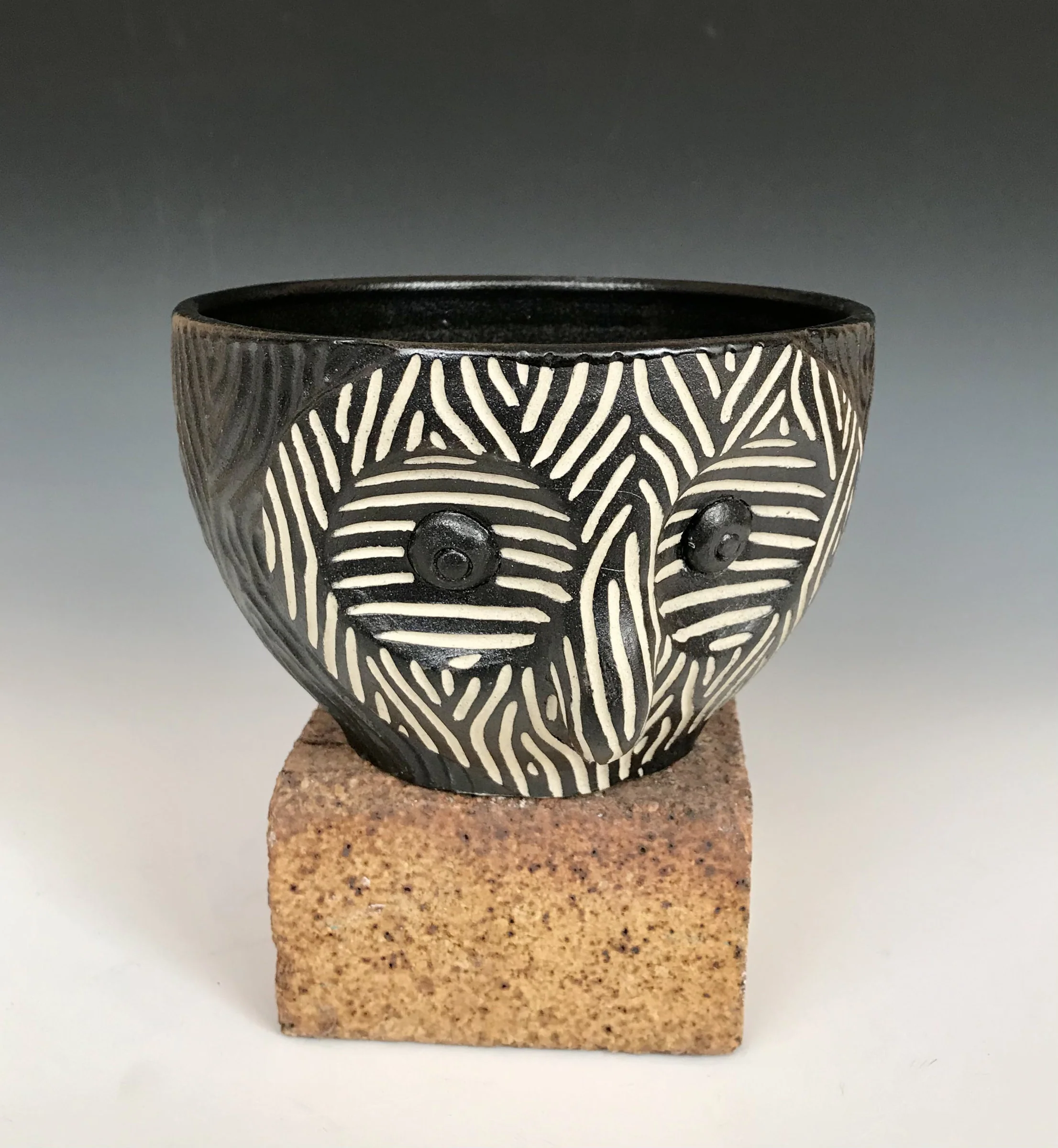 Owl Bowl - Wood Grain