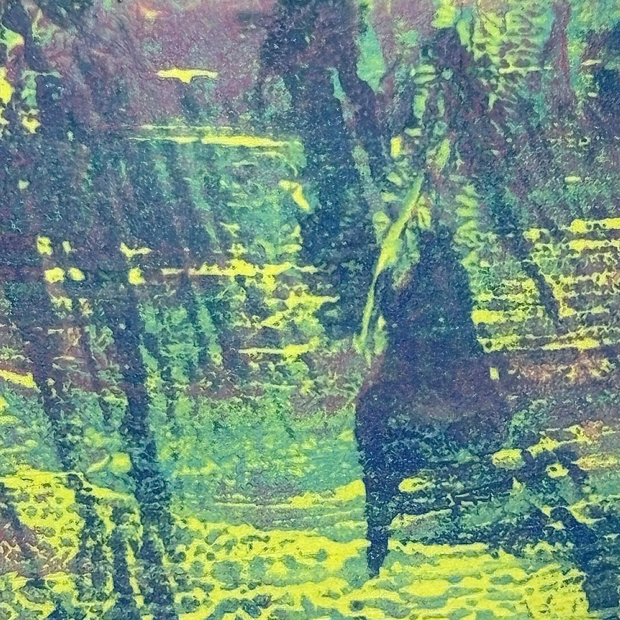 Painterly Tea Bowl in Mardi Gras - Image 5