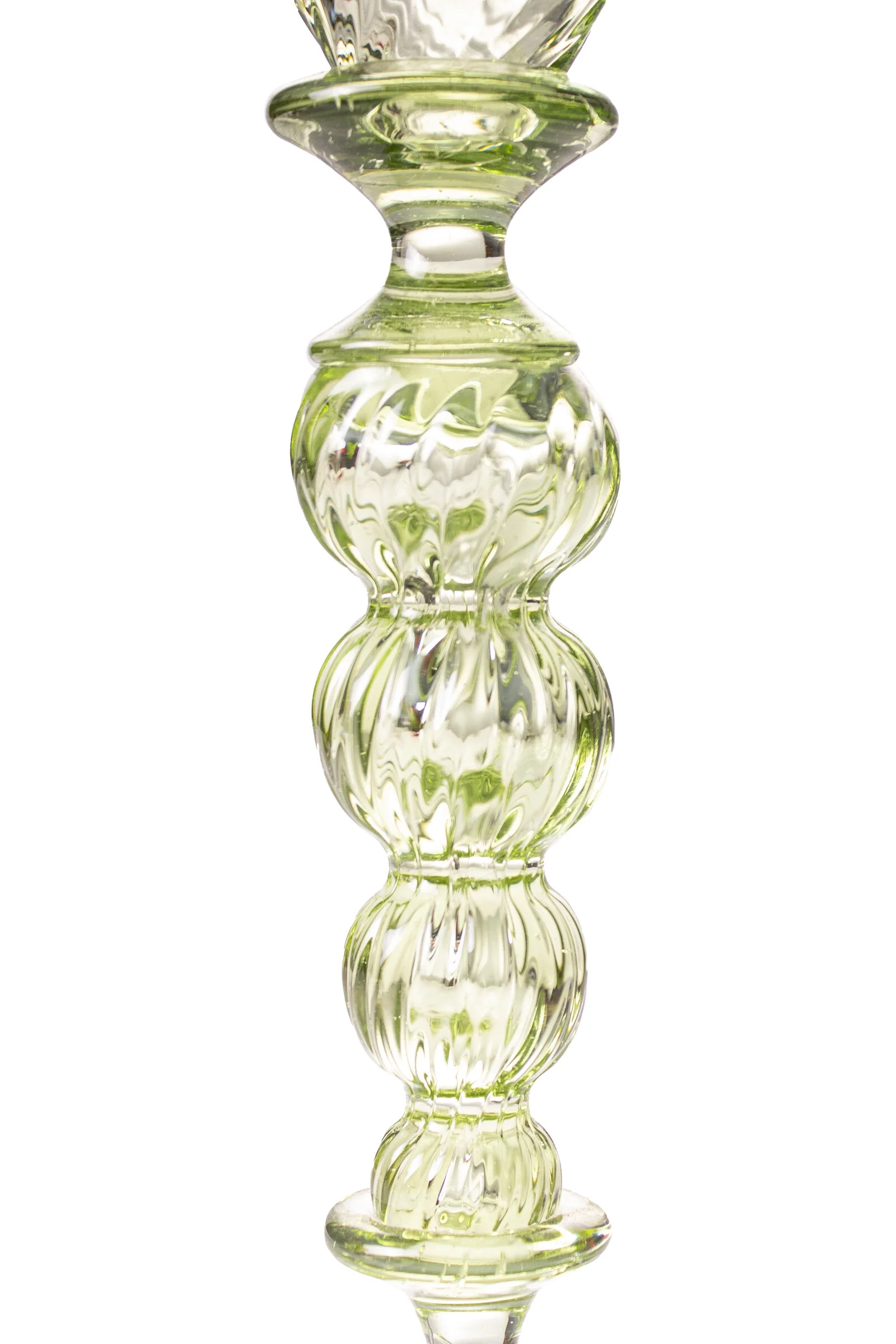 Pale Lime Green Goblets - Image 4