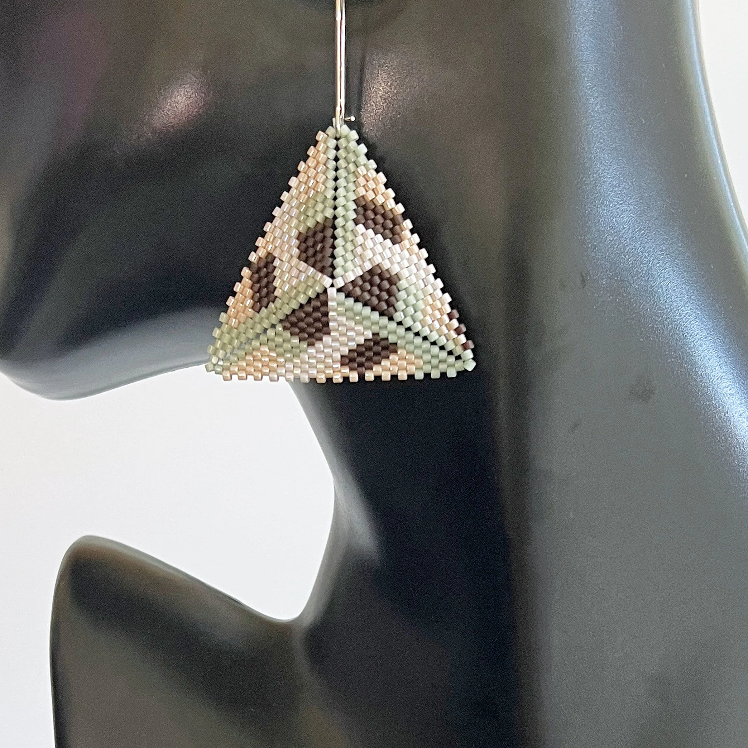 Pastel Pinwheel Earrings - Image 2