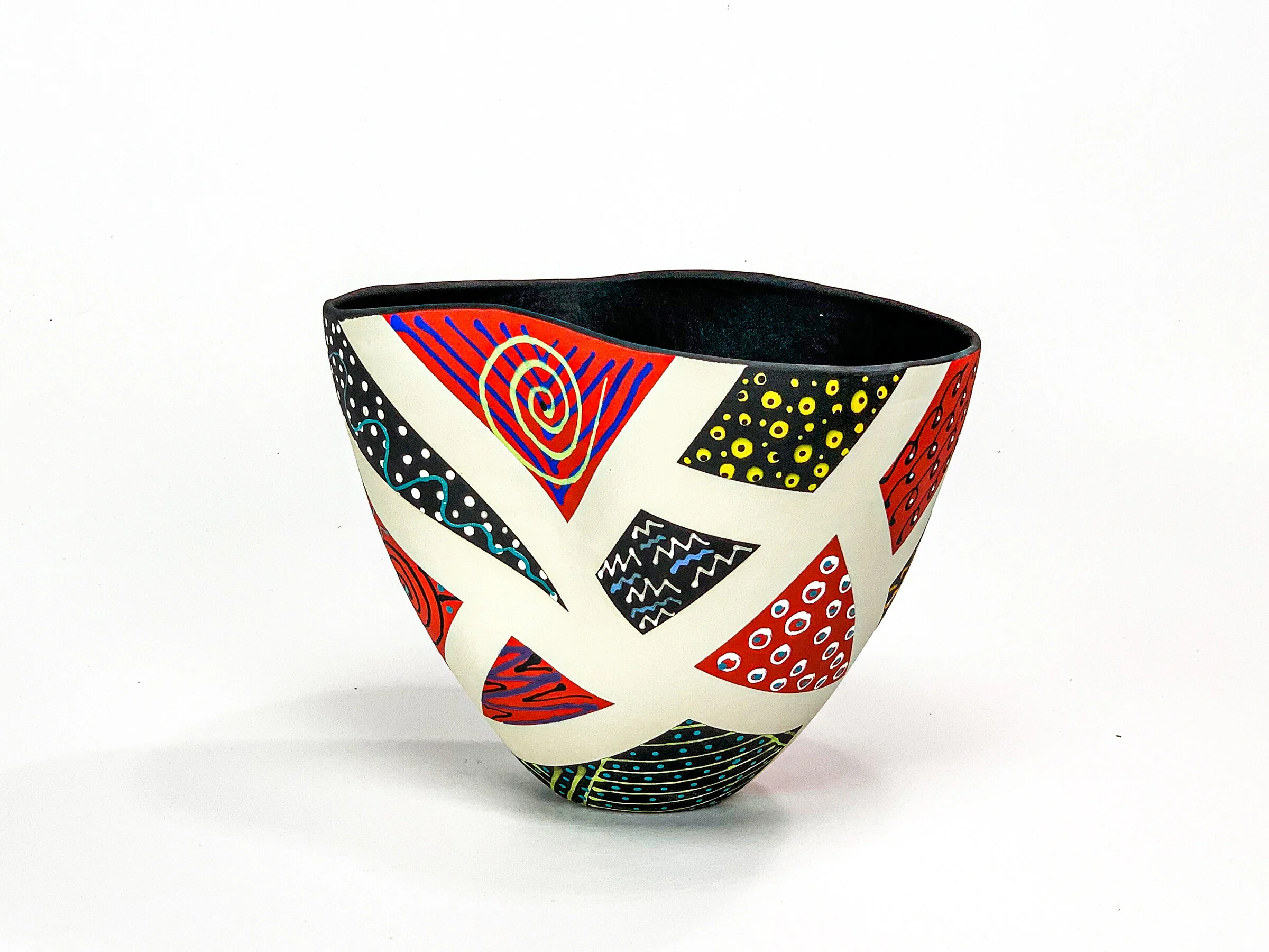 Patchwork in Red and Black - Image 11