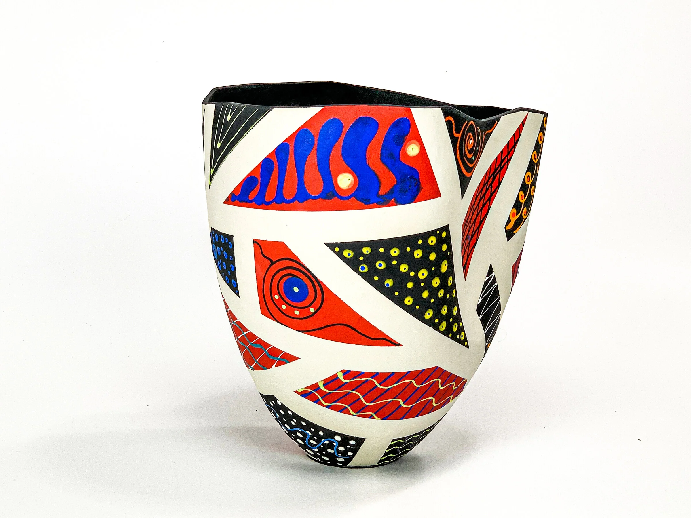 Patchwork in Red and Black - Image 14