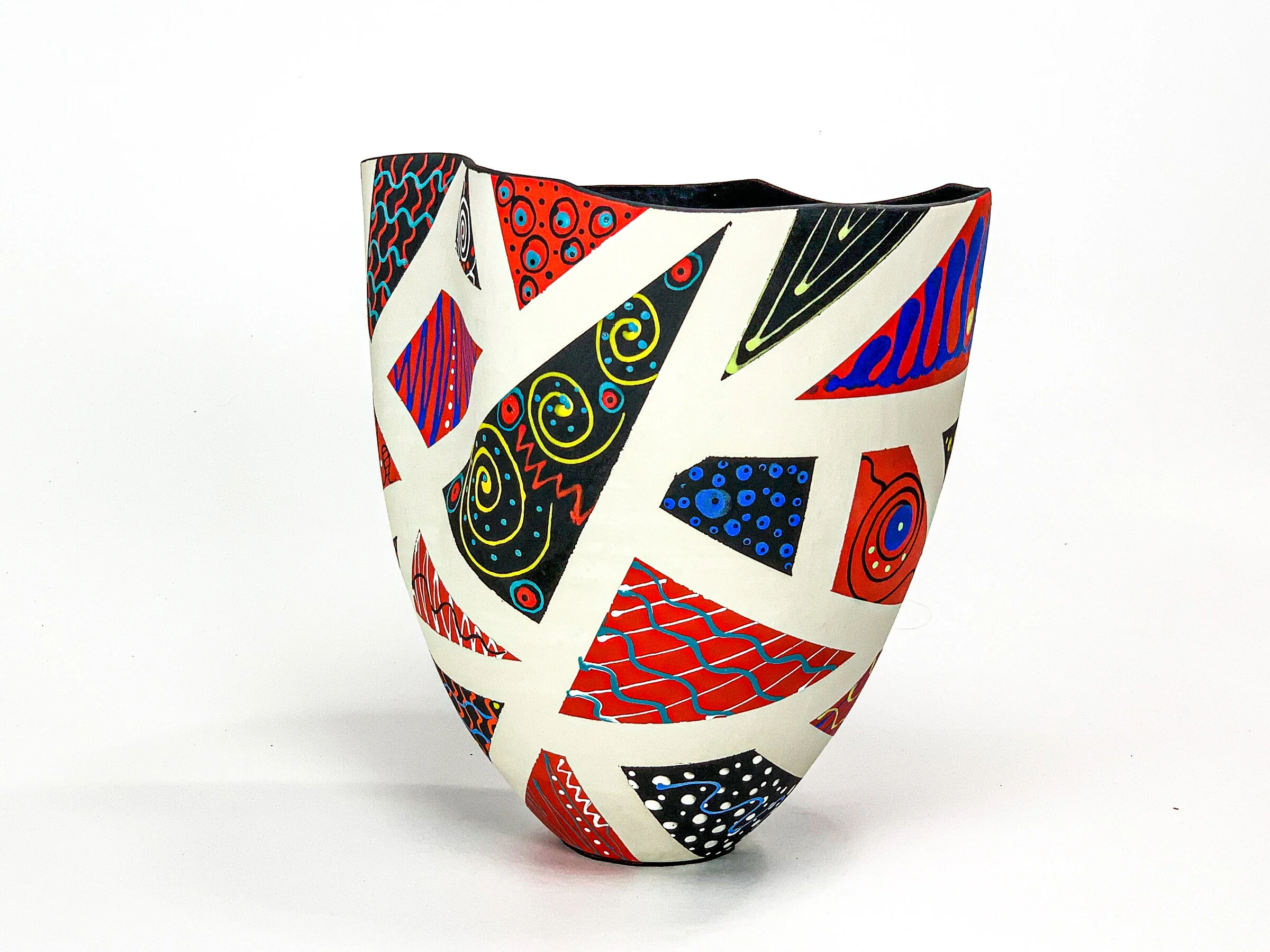 Patchwork in Red and Black - Image 18