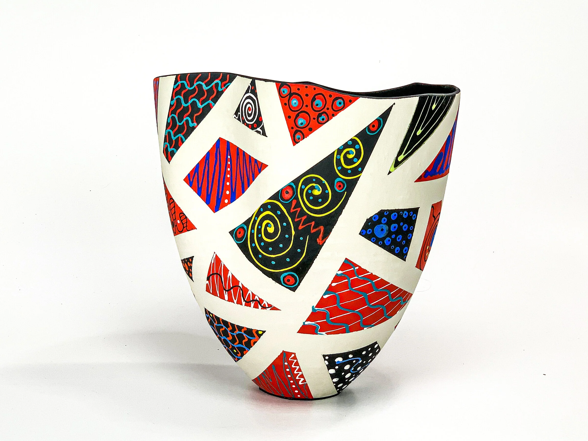 Patchwork in Red and Black - Image 19