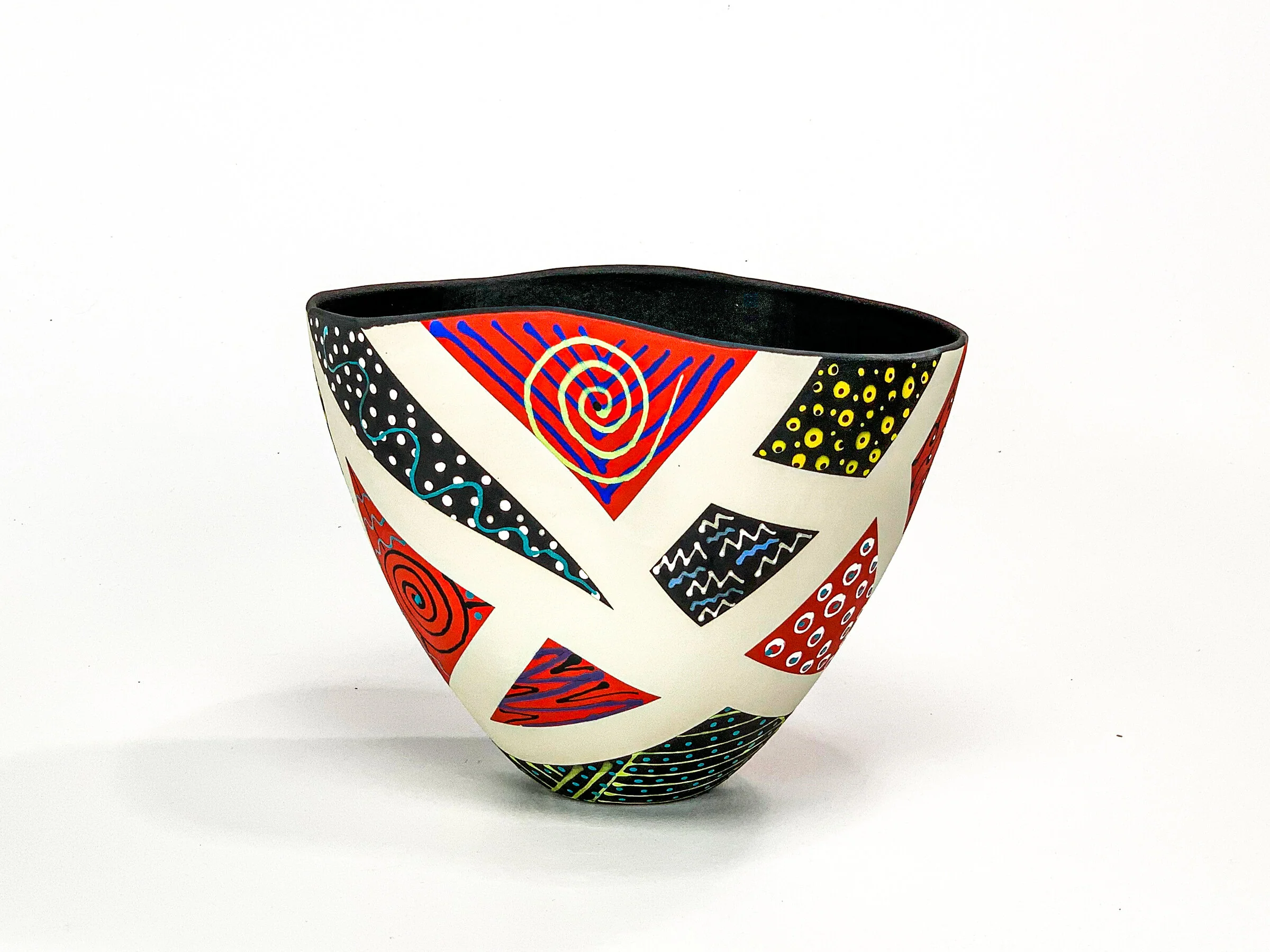 Patchwork in Red and Black - Image 2