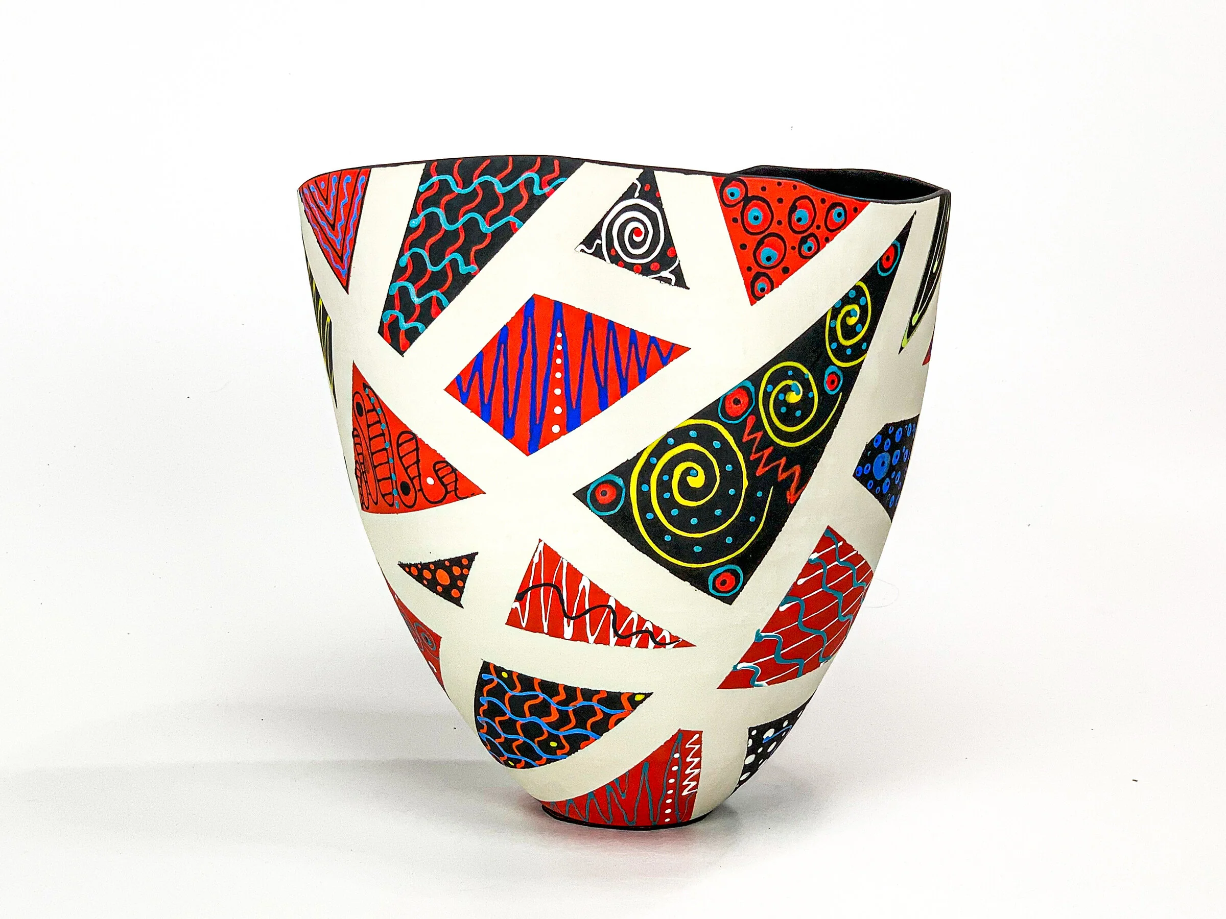 Patchwork in Red and Black - Image 20