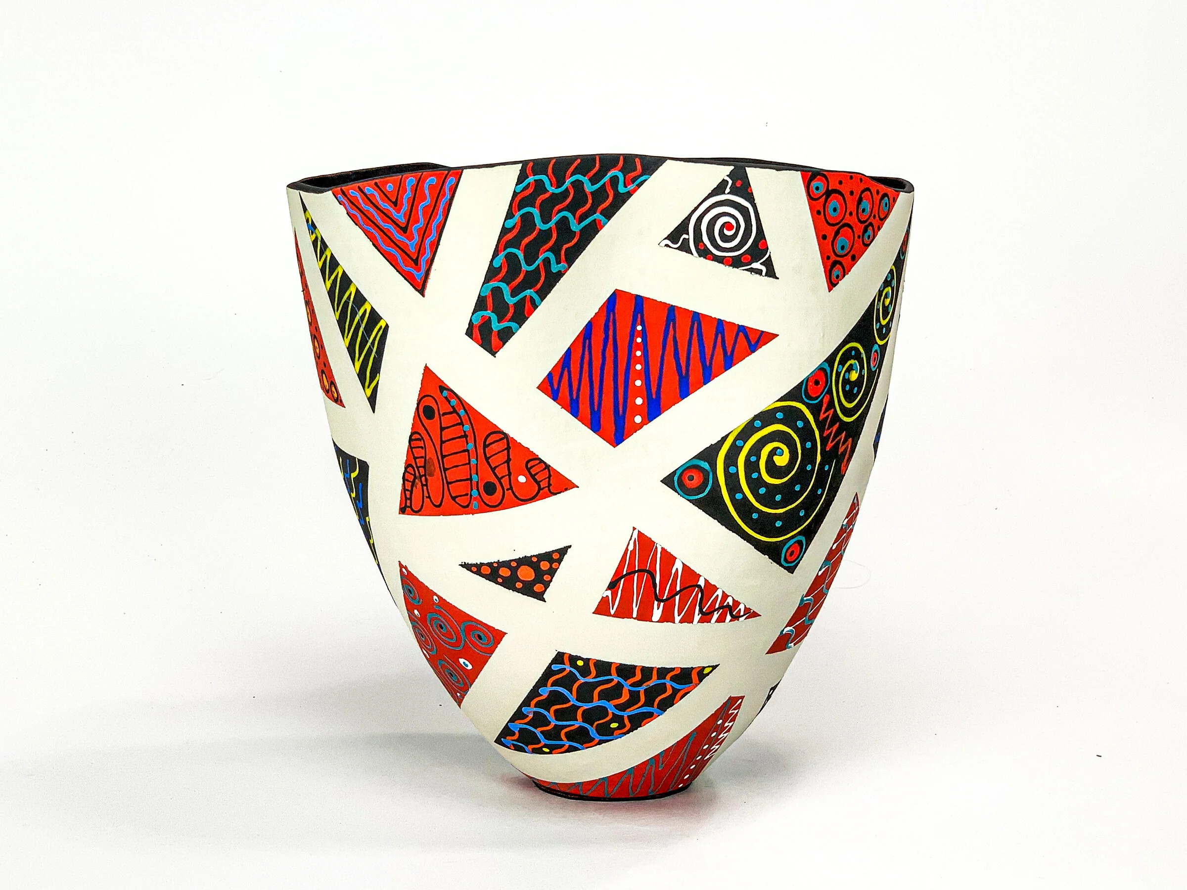Patchwork in Red and Black - Image 21