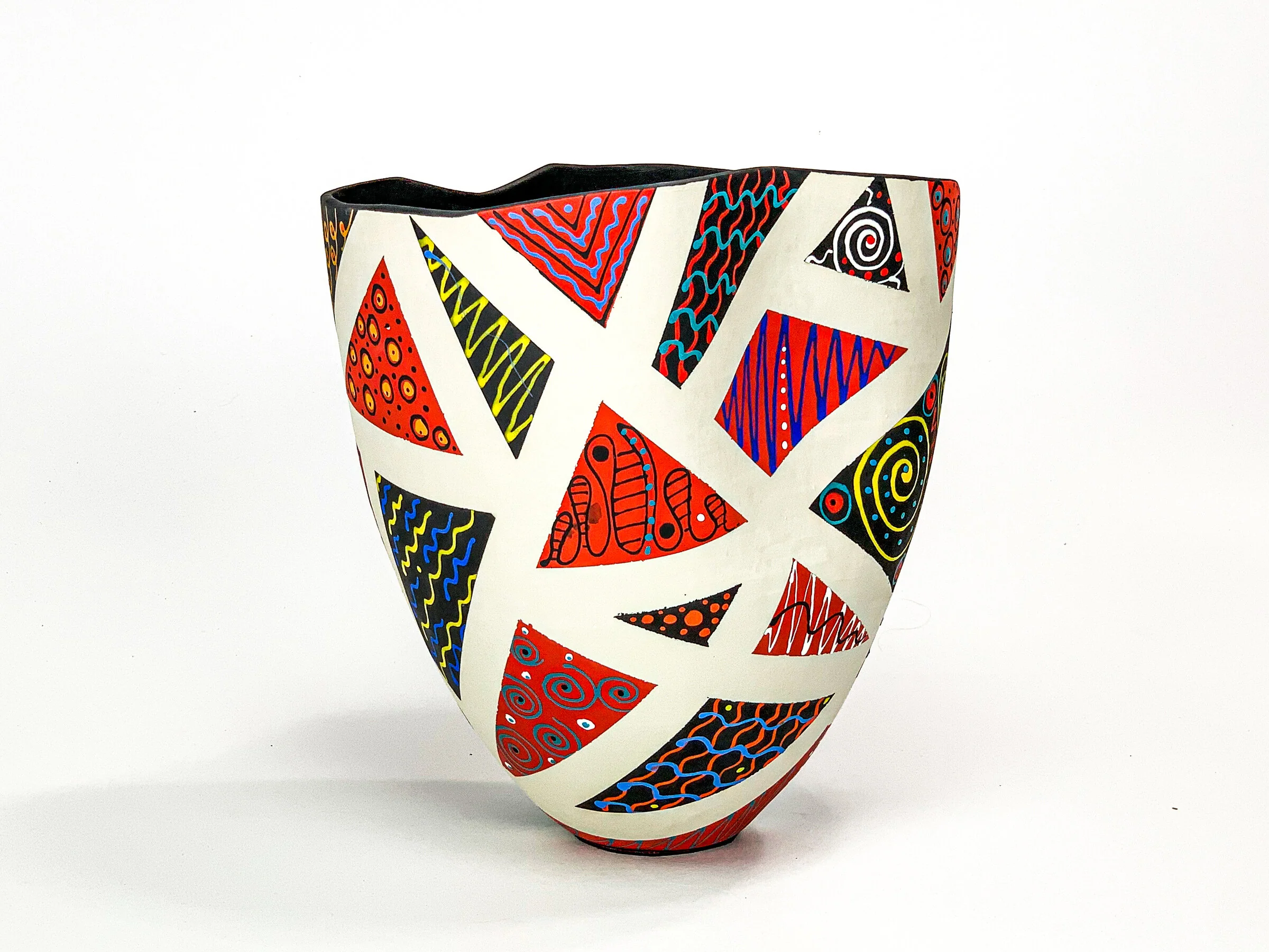 Patchwork in Red and Black - Image 22