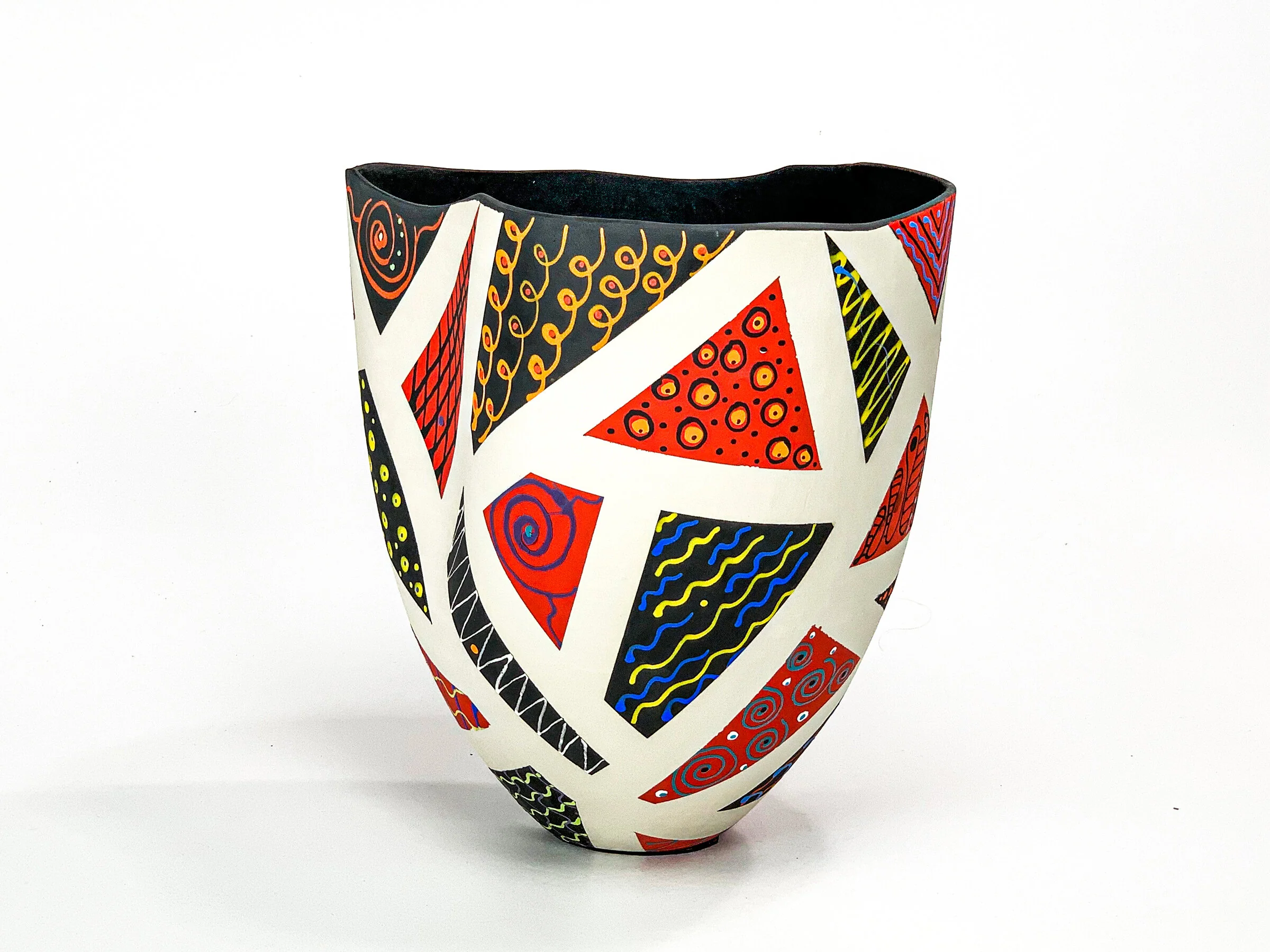 Patchwork in Red and Black - Image 24