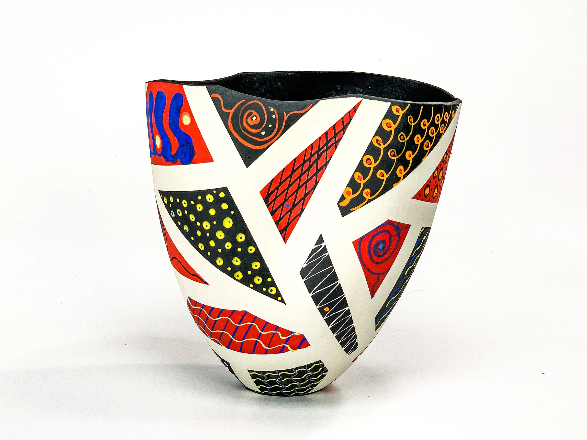 Patchwork in Red and Black - Image 26